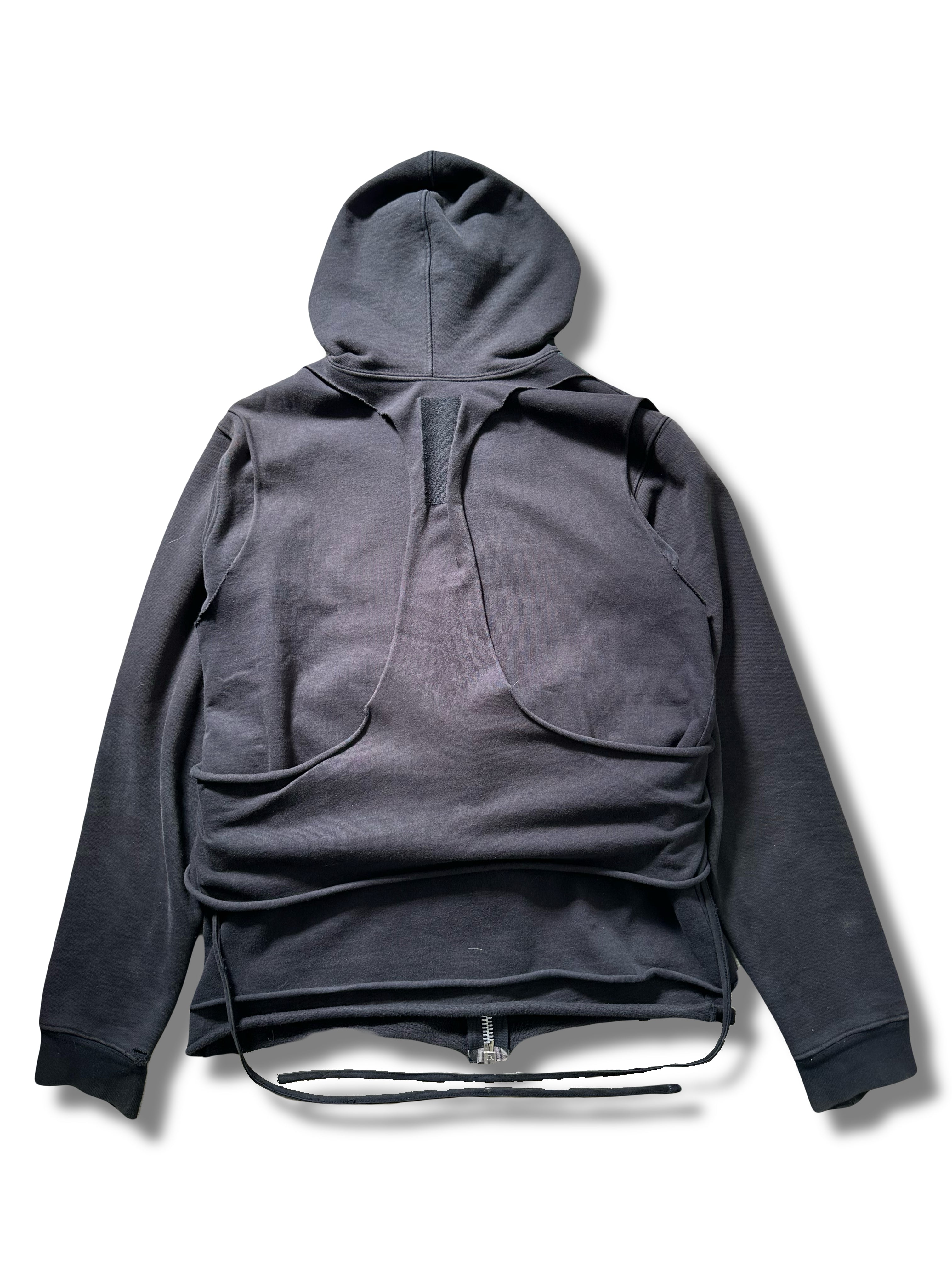 SS01 Rick Owens Slab 3 Layer Hoodie