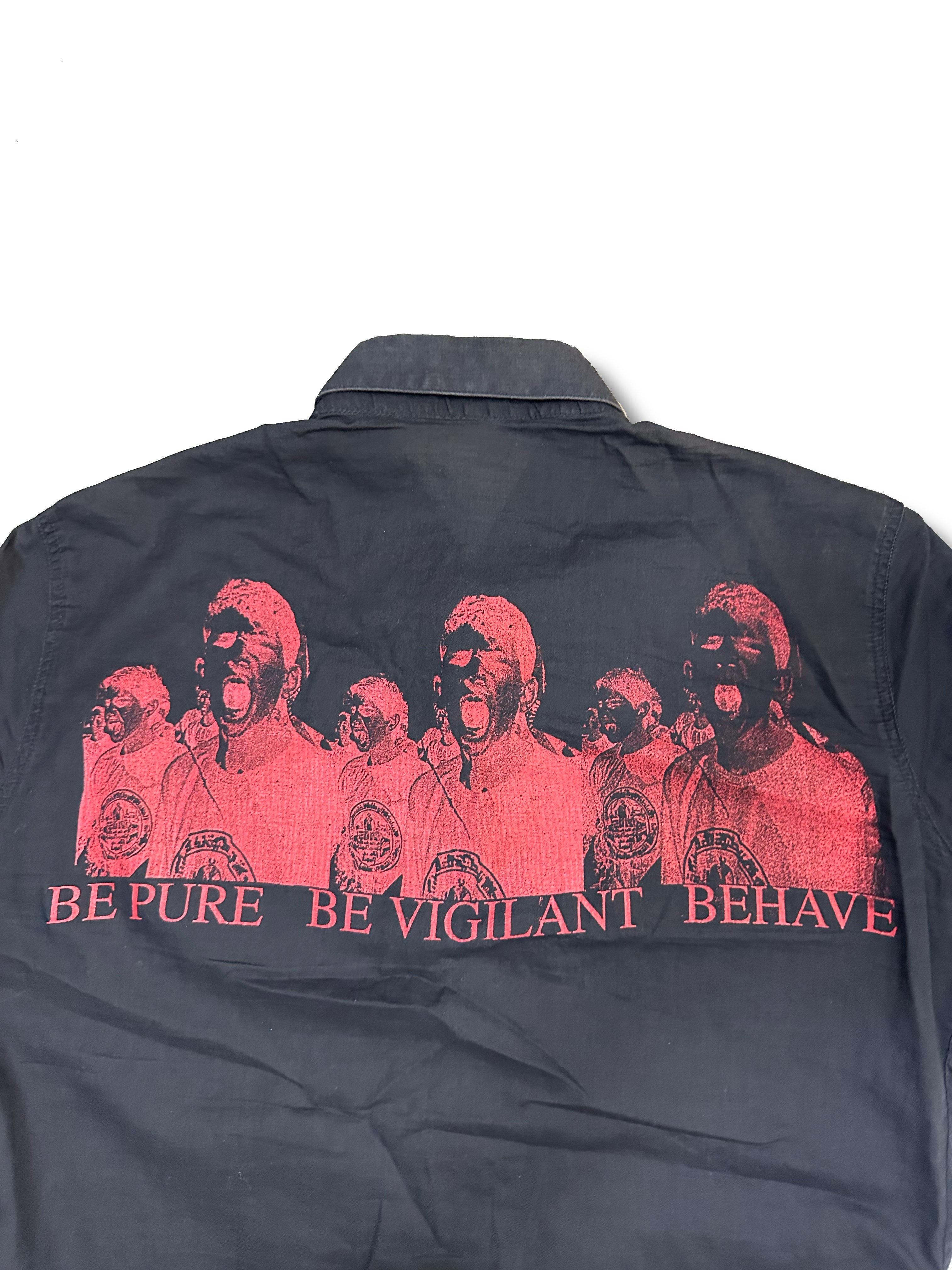 SS02 Raf Simons ‘Be Pure Be Vigilant Be Have’ Button