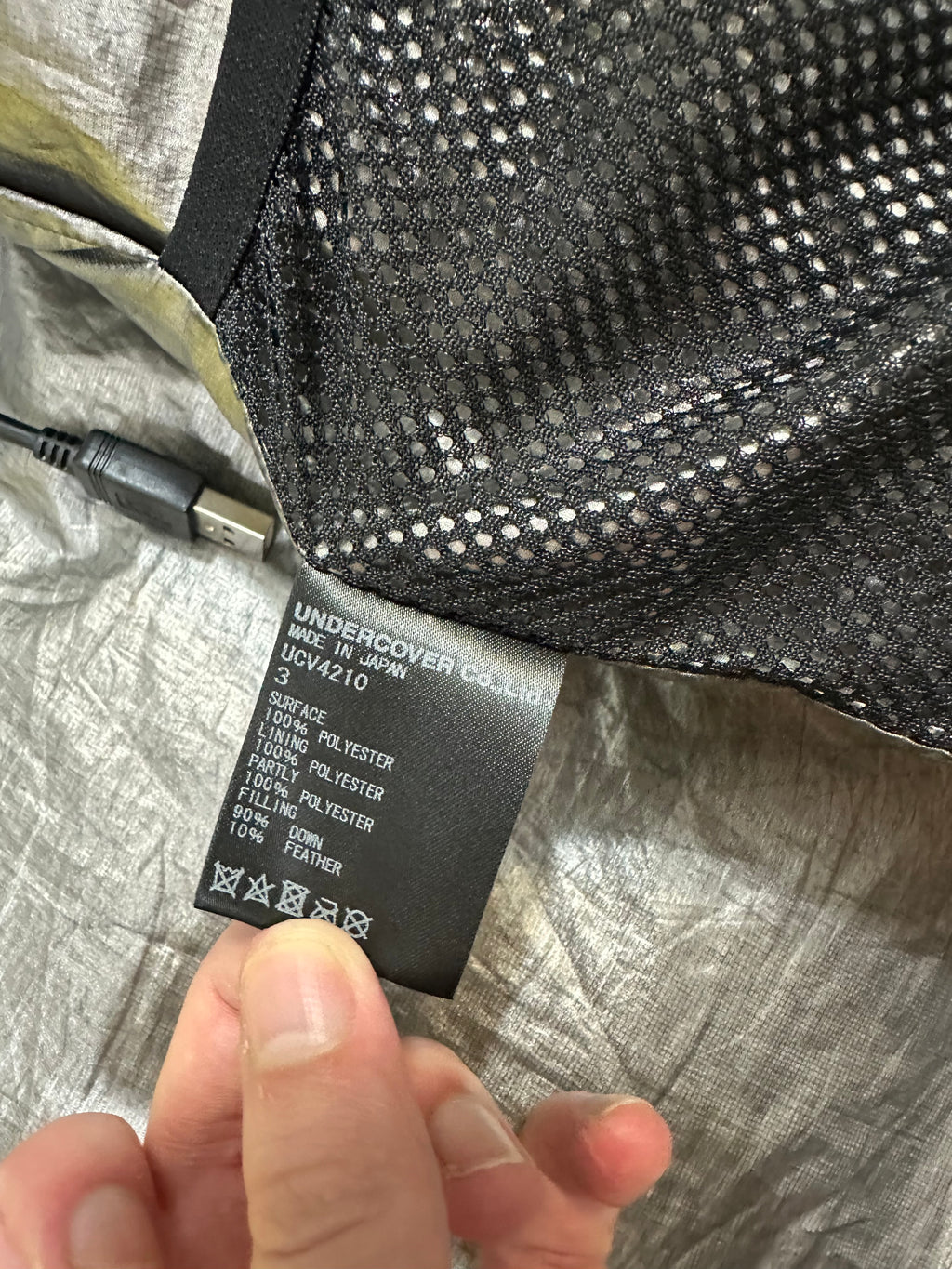 AW18 UNDERCOVER Space Odyssey Puffer