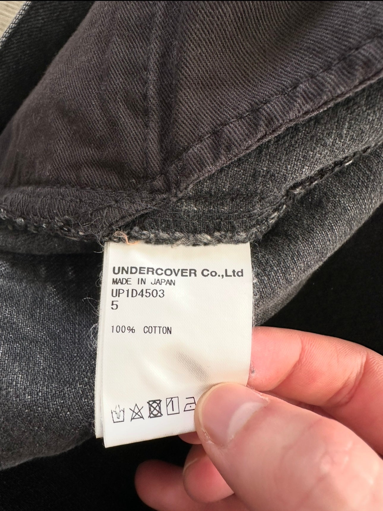 AW22 UNDERCOVER Bug Denim