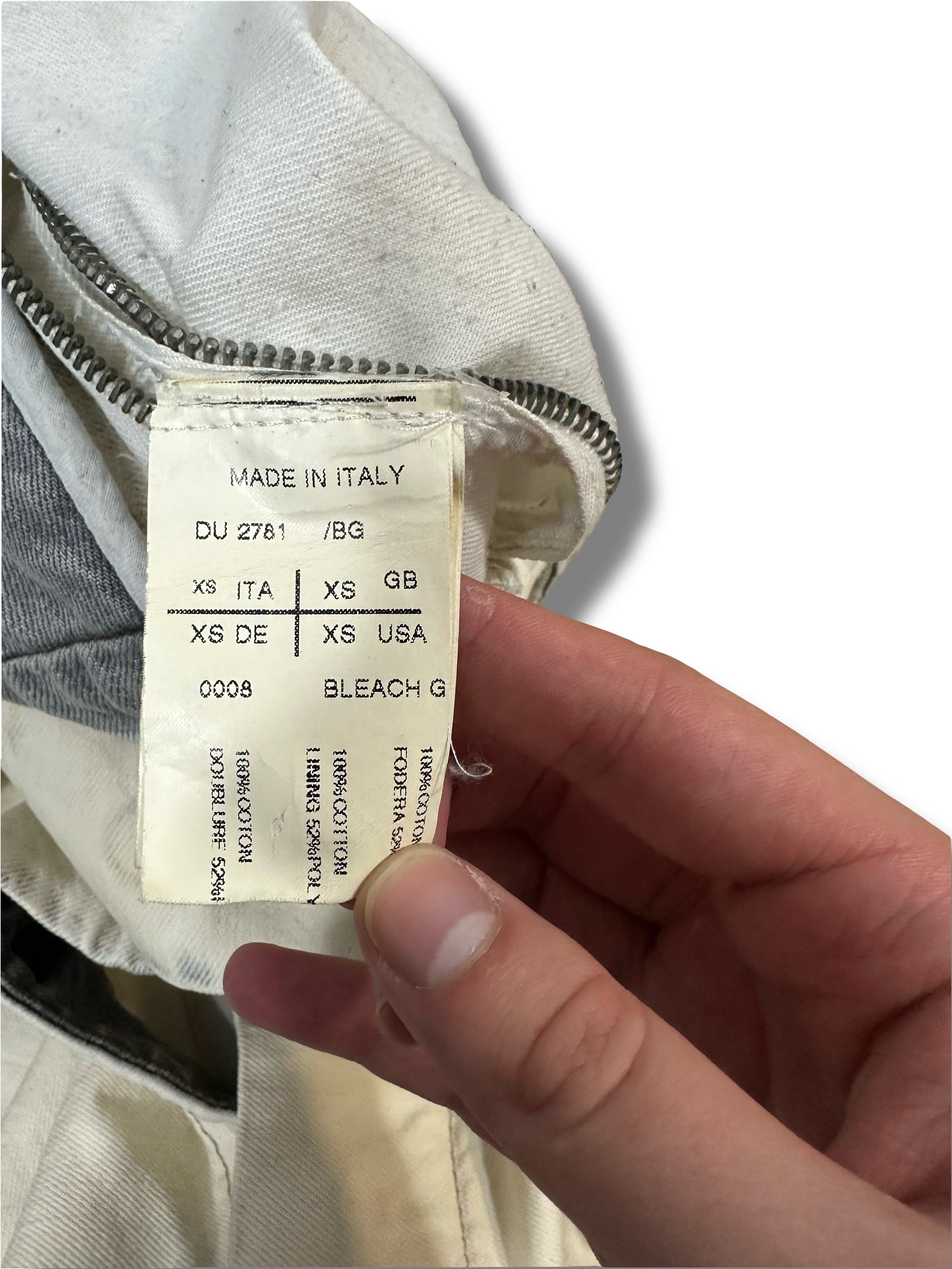 AW14 Rick Owens Bleach Slave Jacket