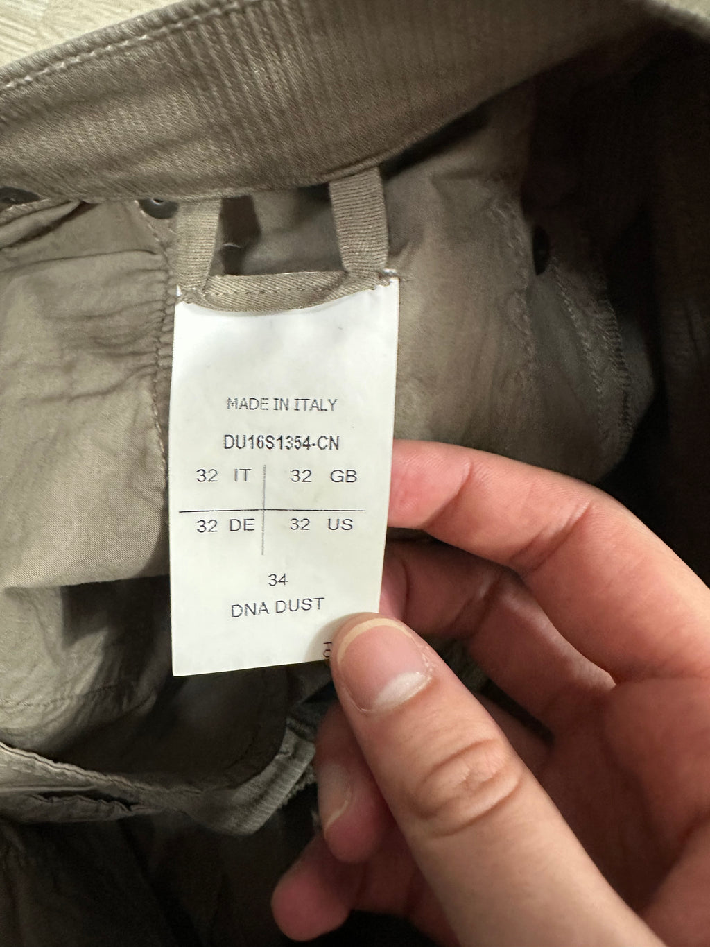 SS16 Rick Owens ‘Cyclops’ DNA Dust Torrence Cut