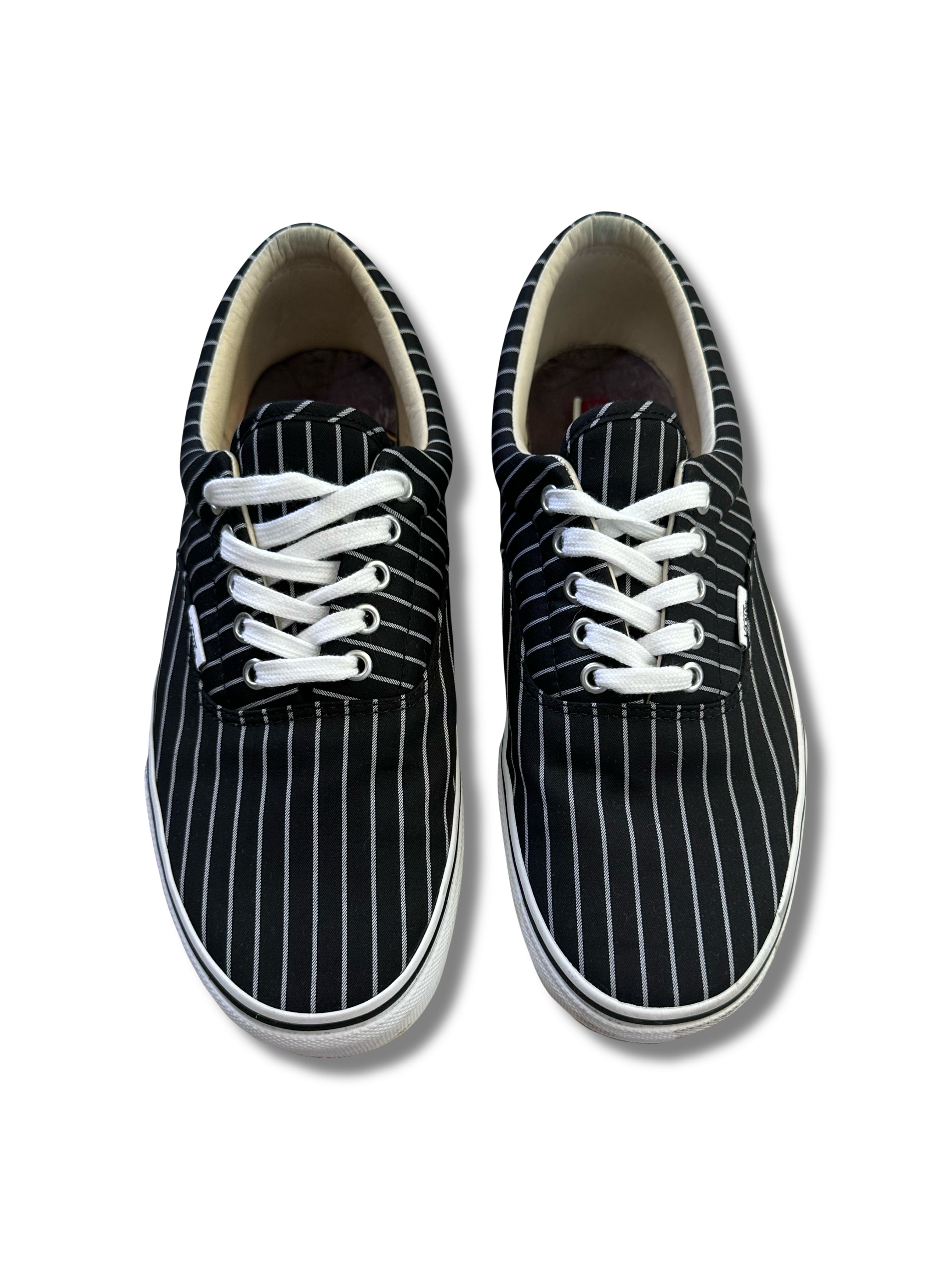 SS14 Supreme x Vans Collab PintStripe Black