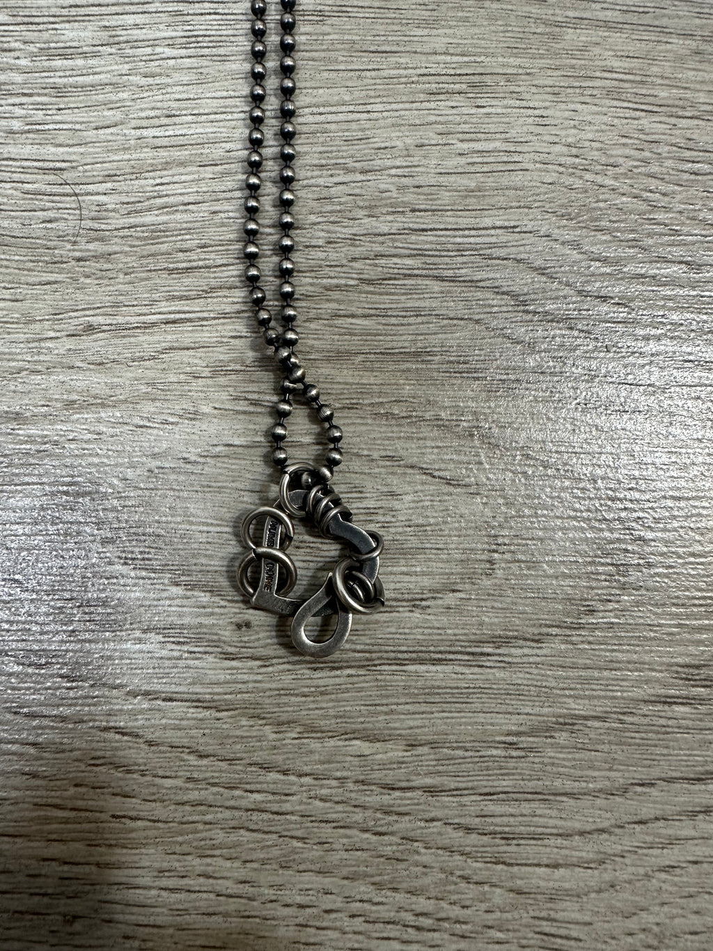AW03 Number (N)ine Crying Heart Pendant