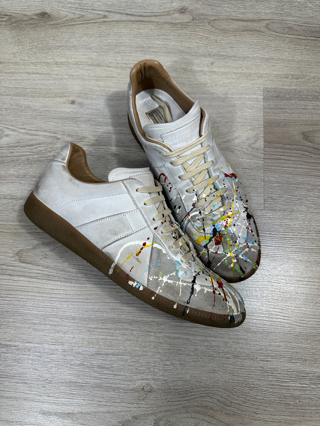 Maison Margiela Paint Splattered Gats