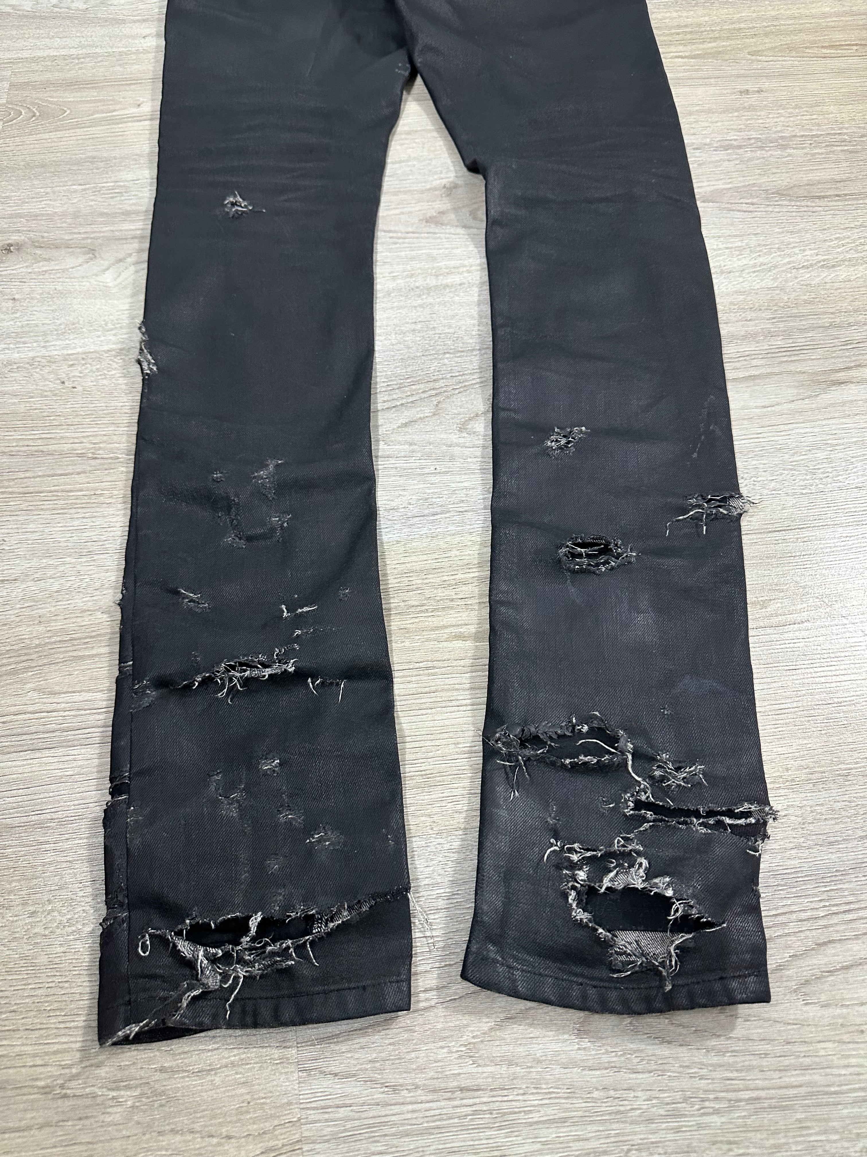 Dior Homme SS04 Strip Denim Japan Variant