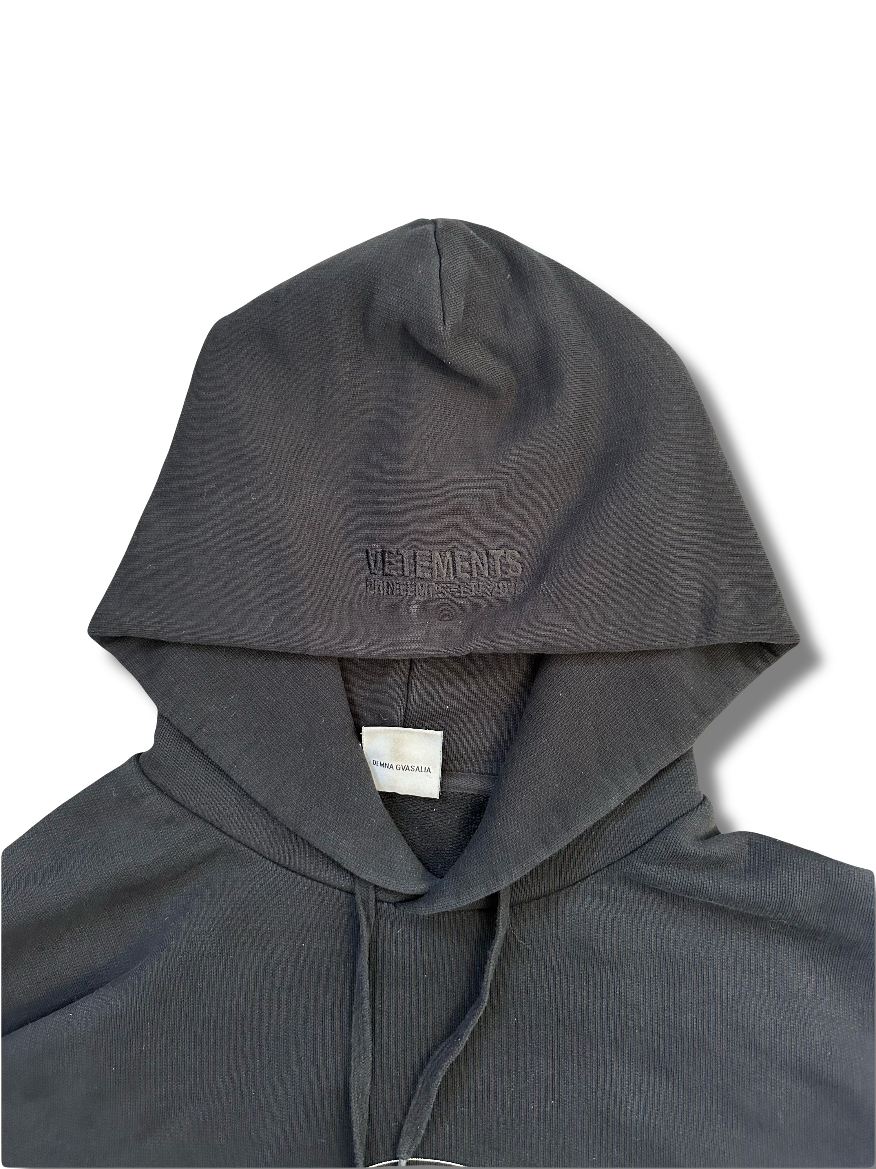 SS19 Vetements Target Hoodie Size S