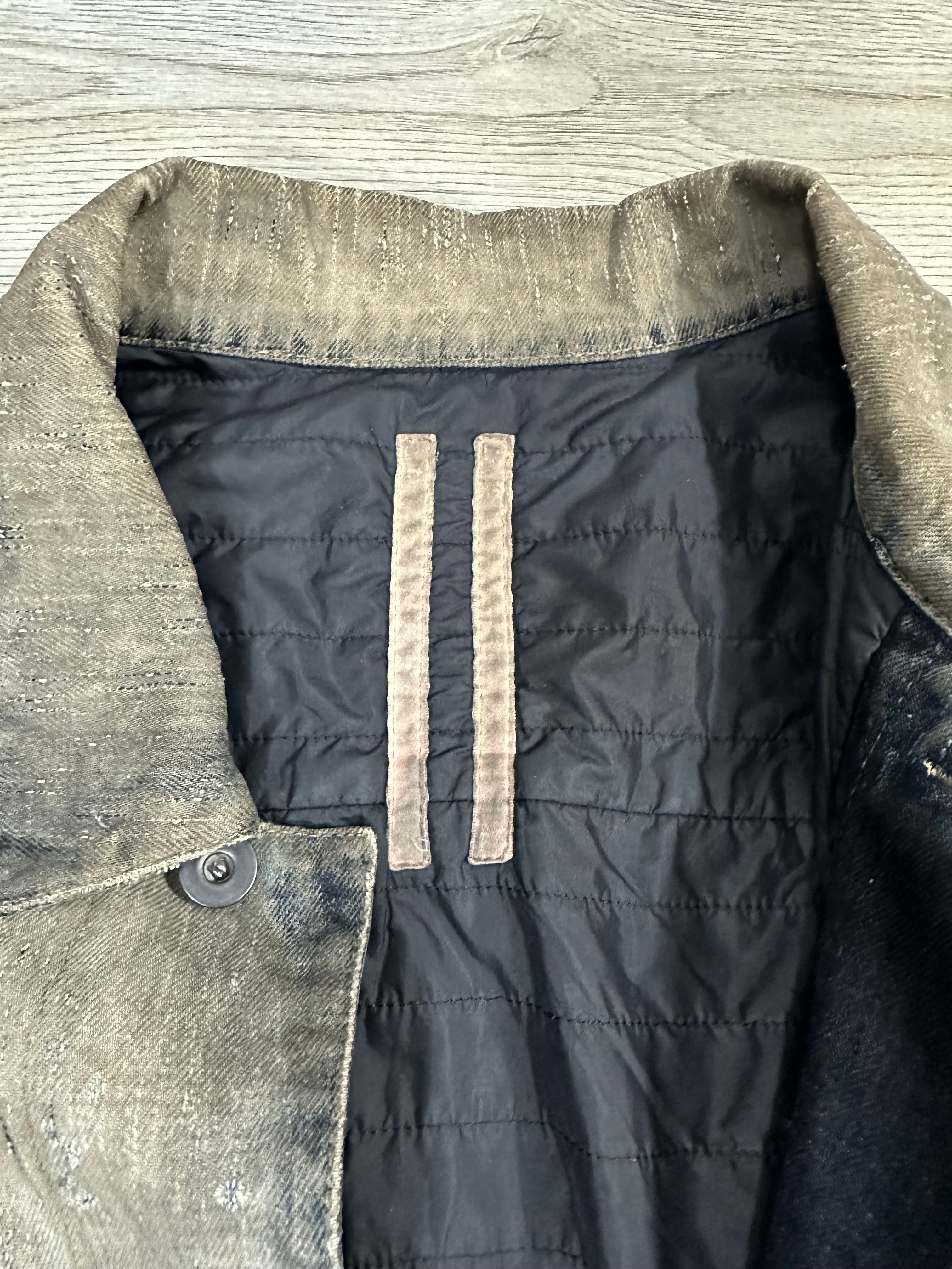 AW07 Rick Owens 1/1 Sample Dust Jacket