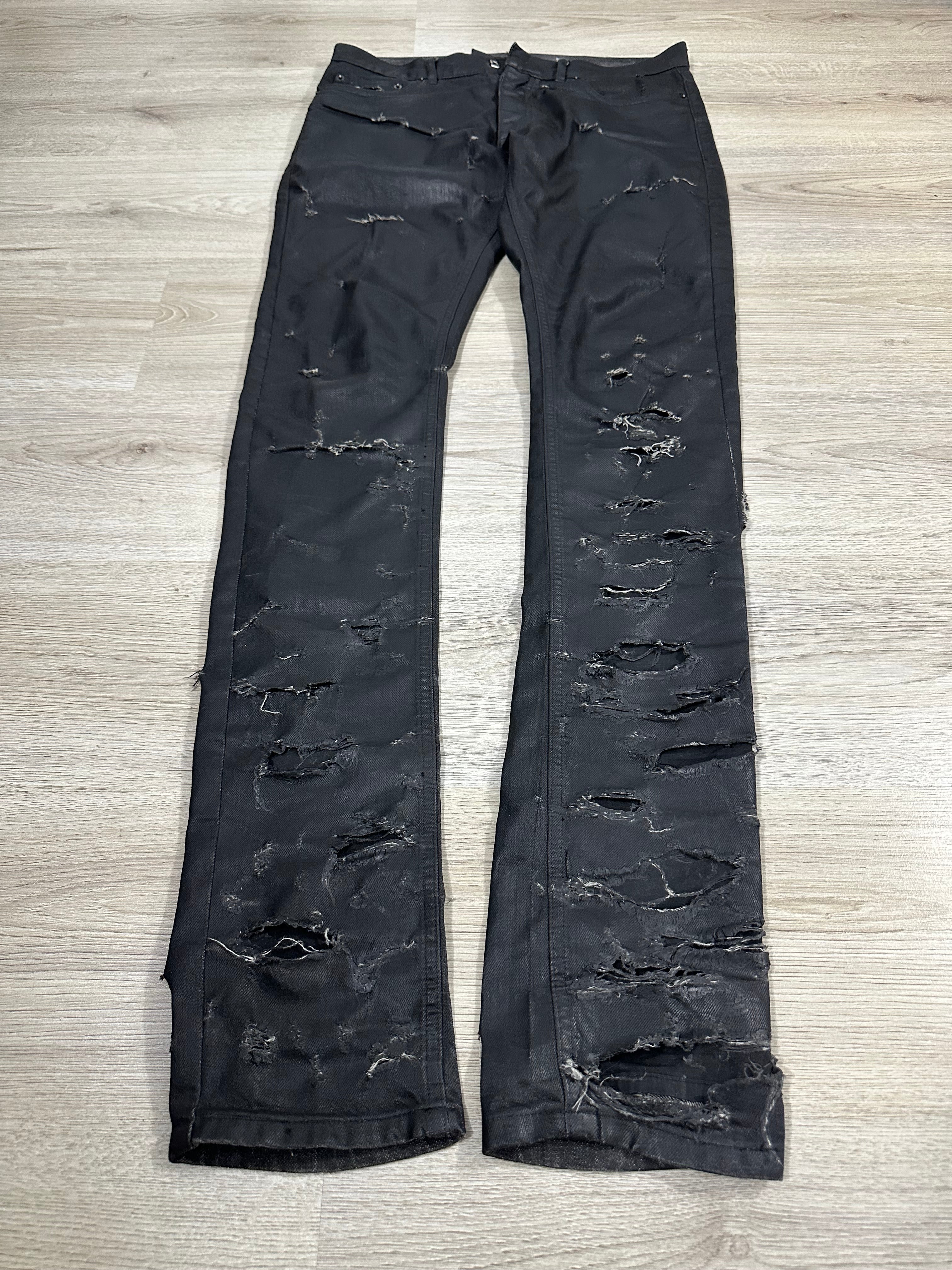 Dior Homme SS04 Strip Denim Japan Variant