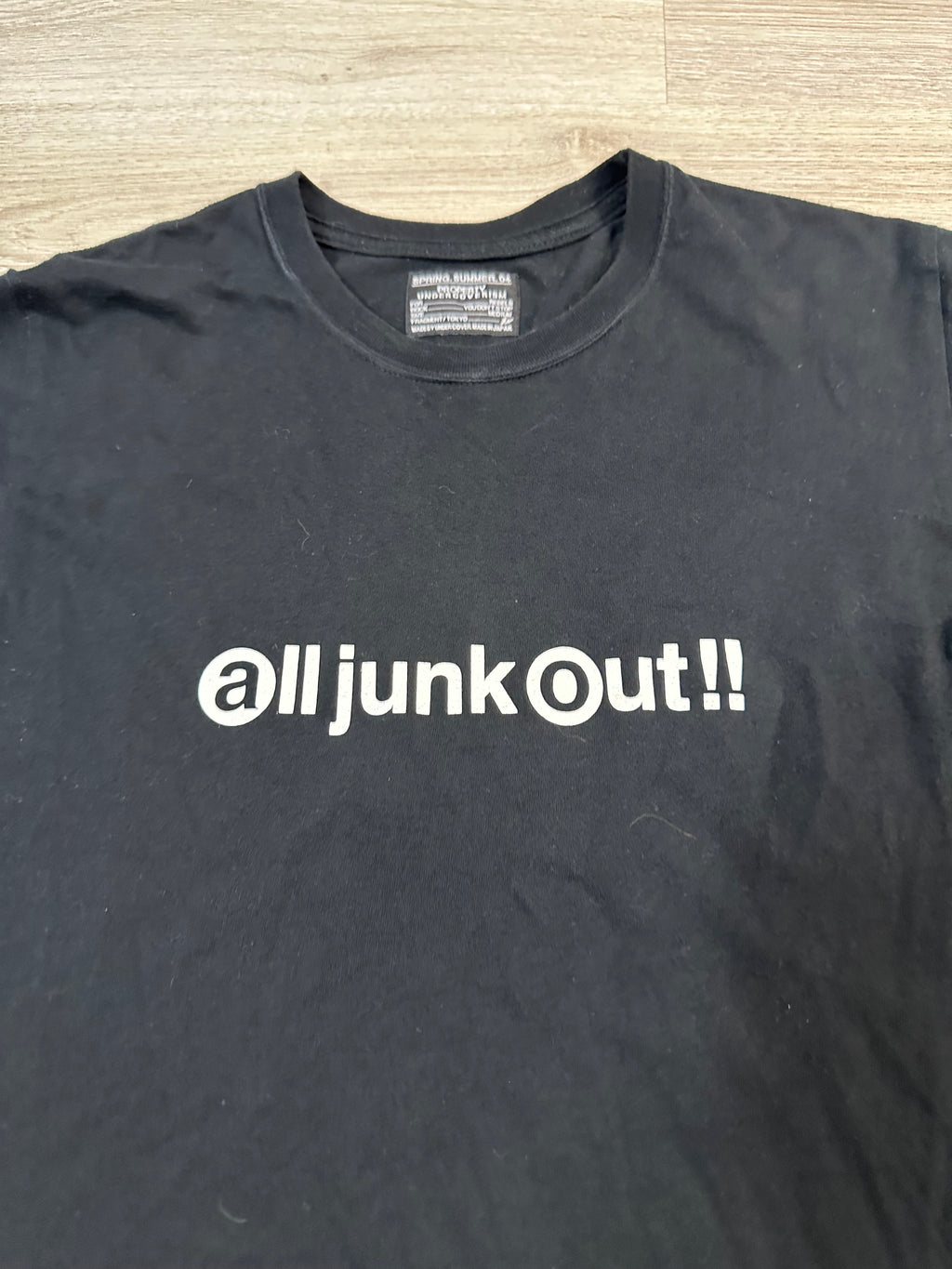 SS04 Undercover All Junk Out Tee