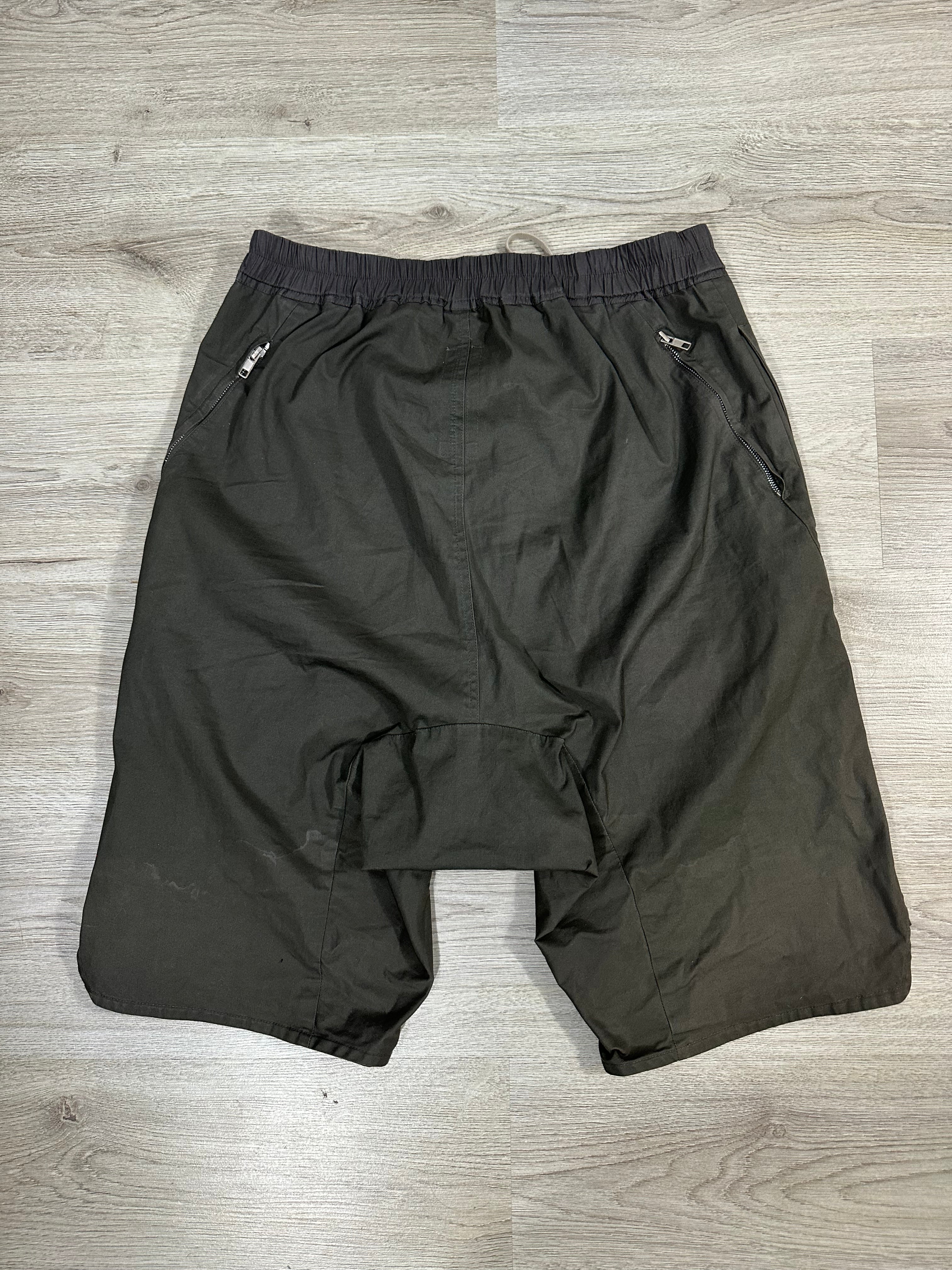 Rick Owens SS14 Pod Shorts Dark Dust