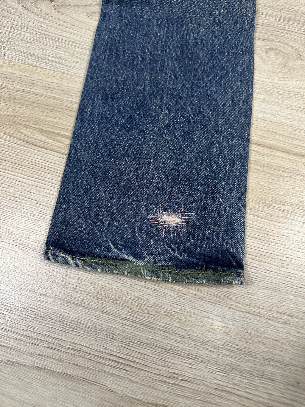 SS05 Undercover ‘60’ Slash denim