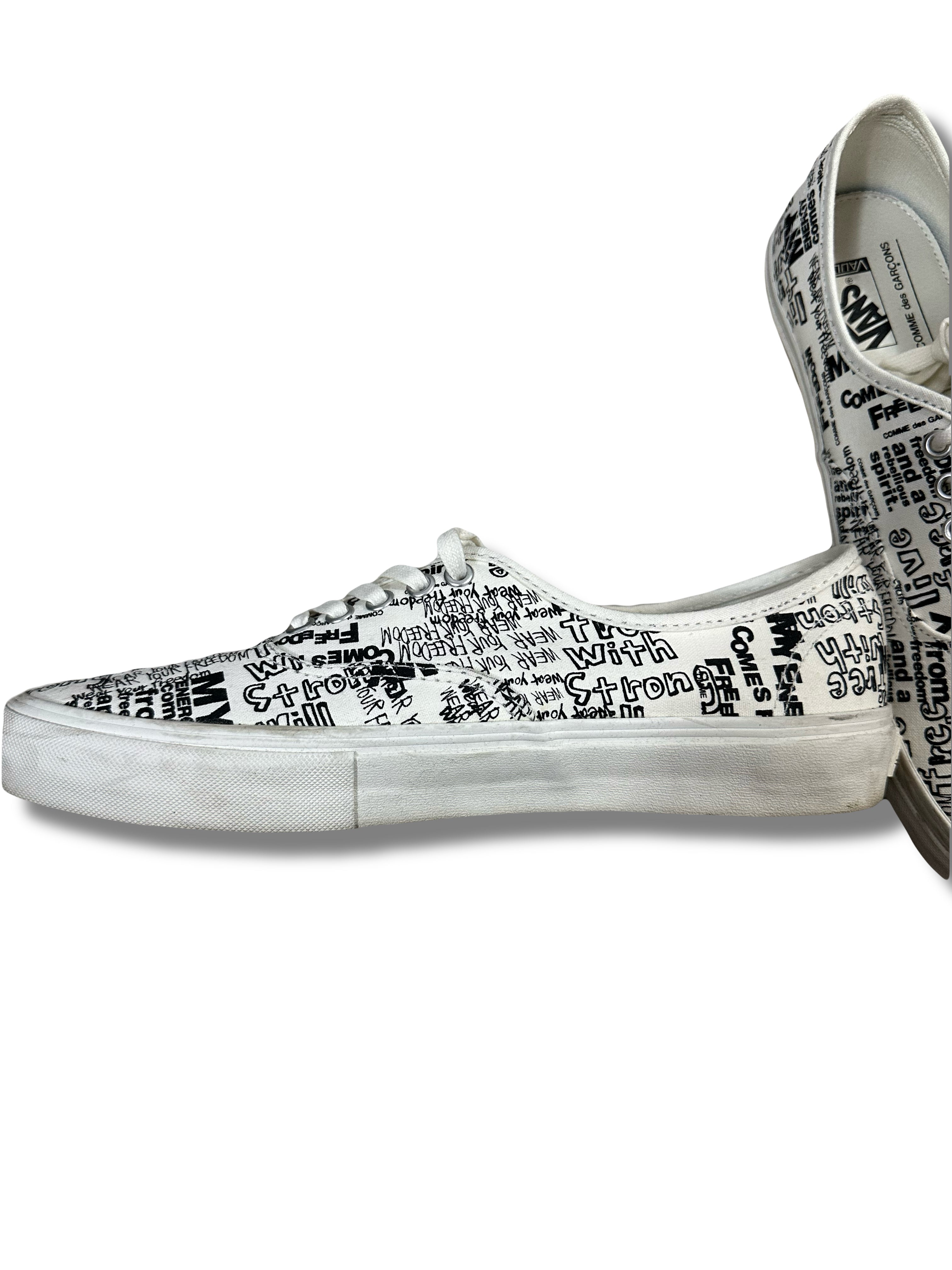 Comme Des Garçon x Vans Freedom Collab