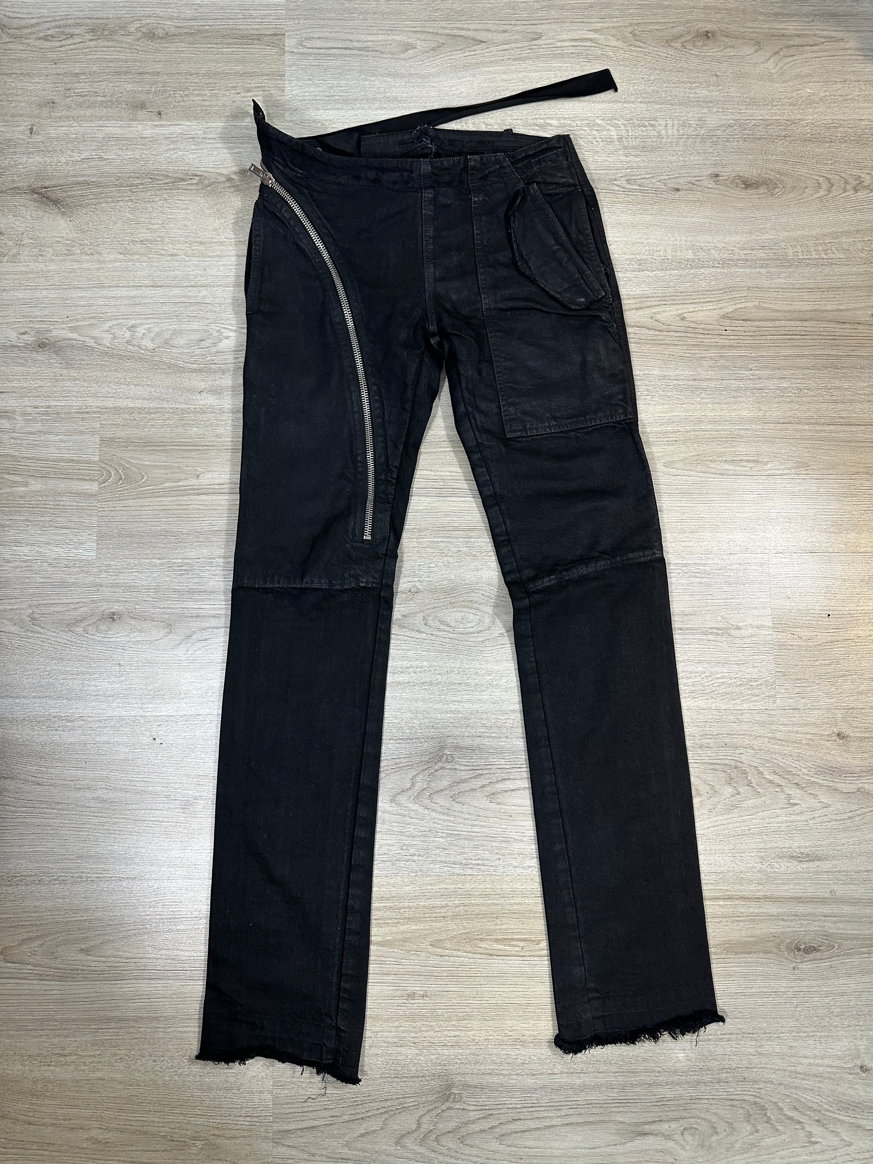 AW07 Rick Owens Black Wax DL Aircuts
