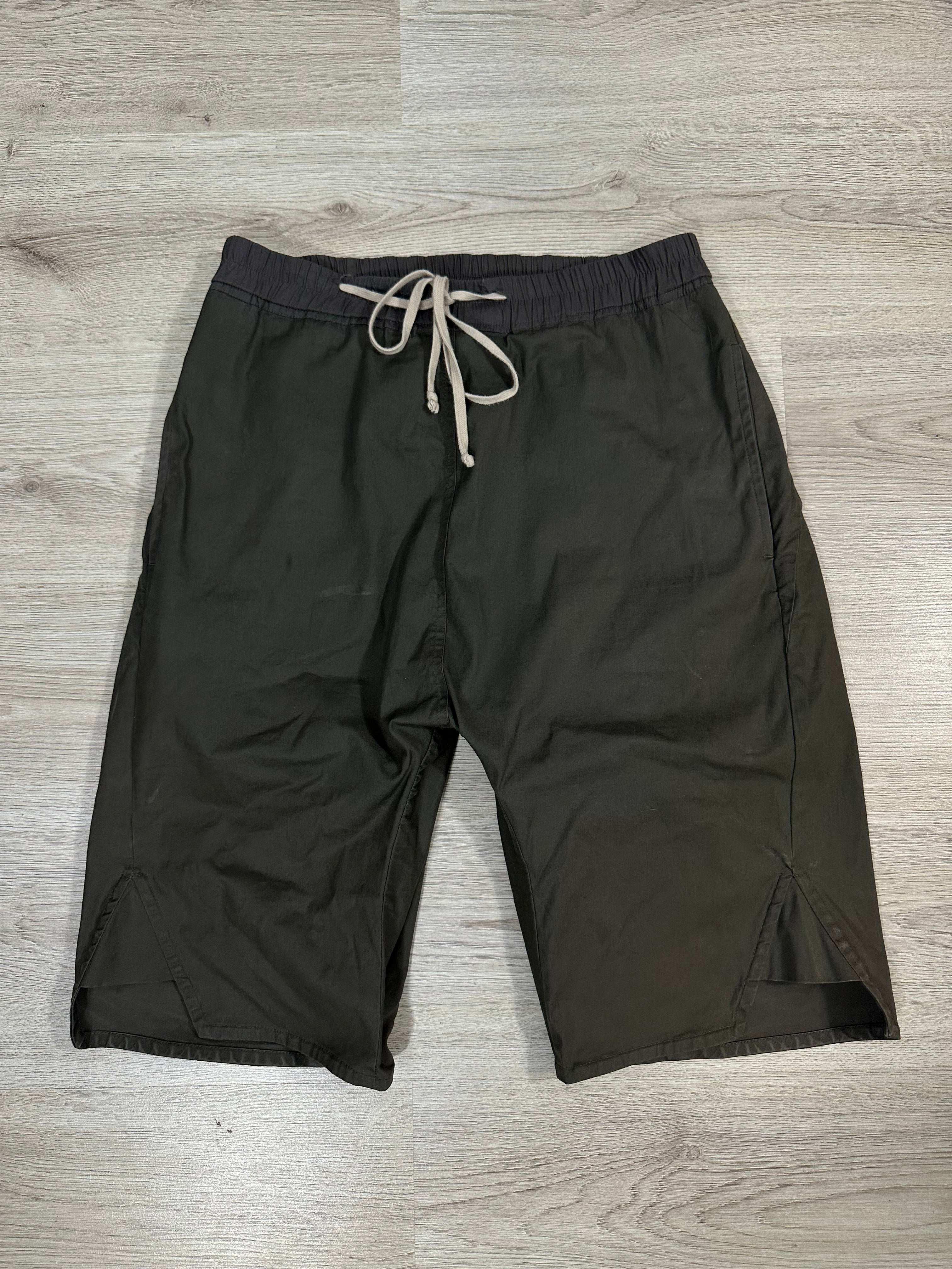 Rick Owens SS14 Pod Shorts Dark Dust