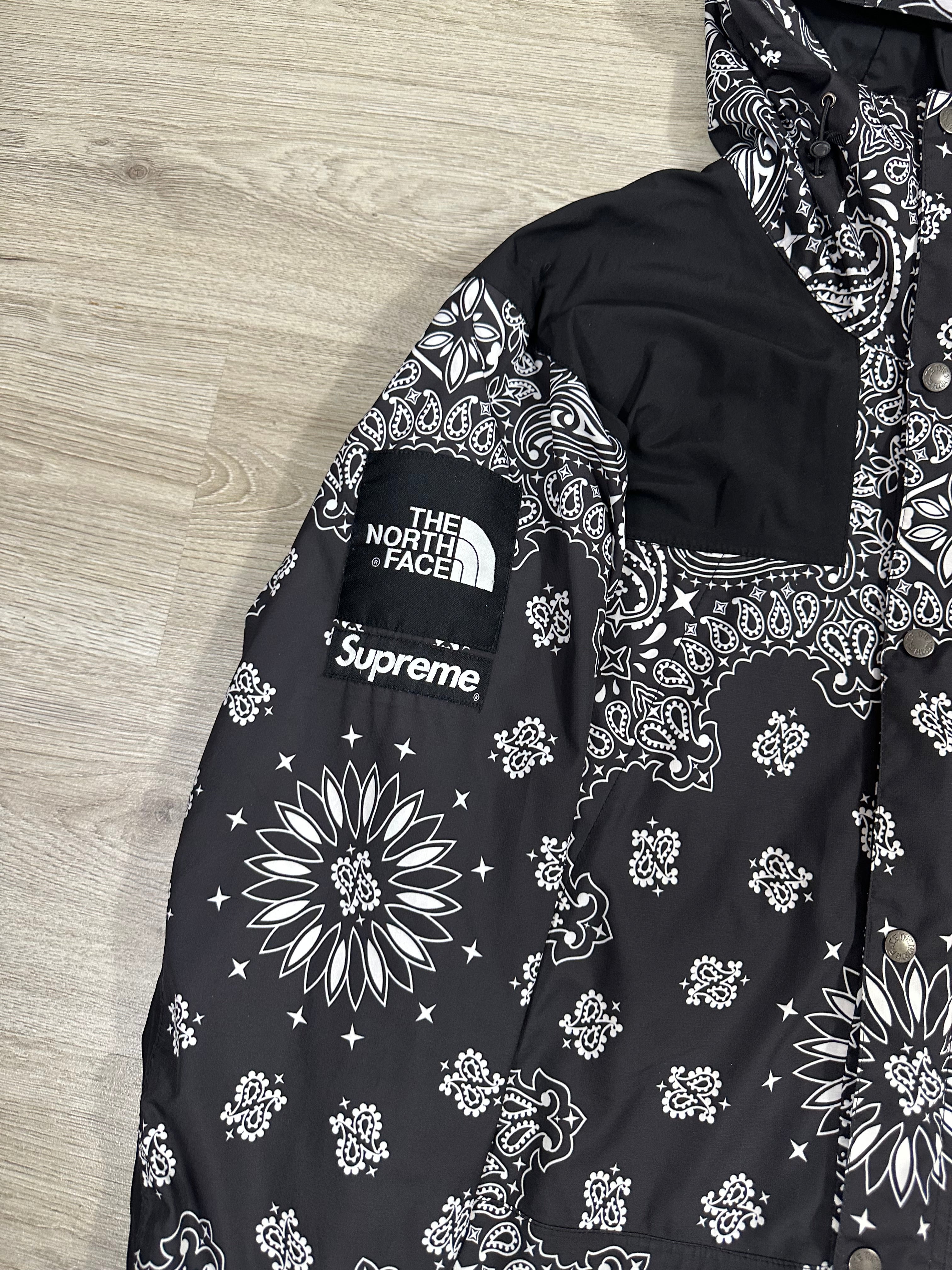 AW14 Supreme x TNF Paisley Jacket