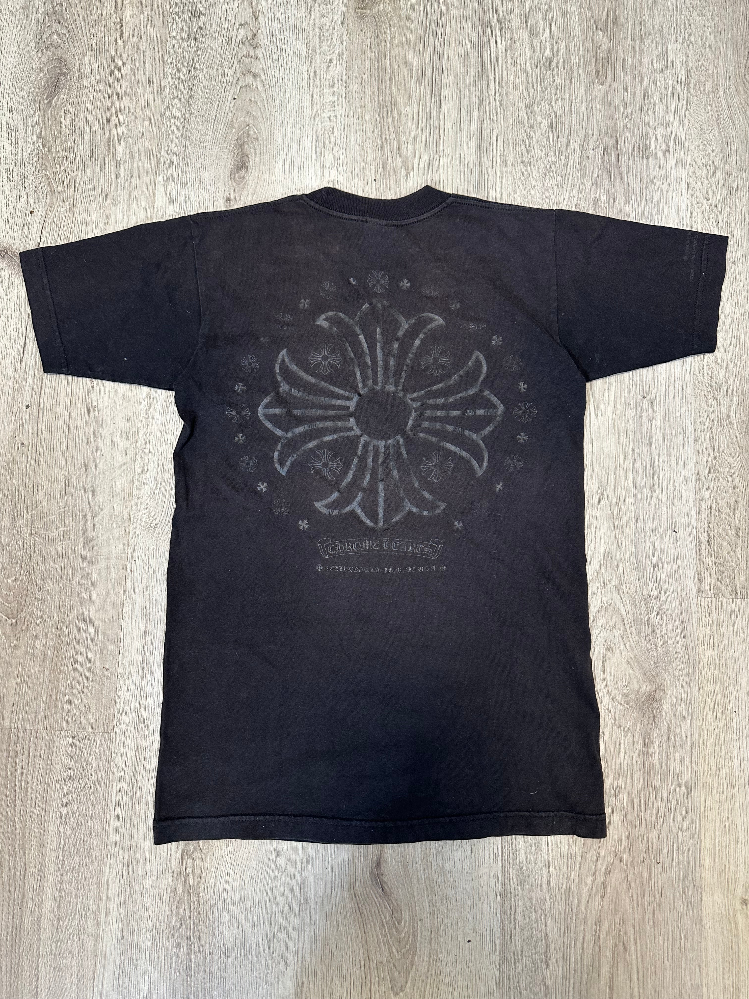 Vintage Chrome Hearts Plus Motif Pocket T-Shirt