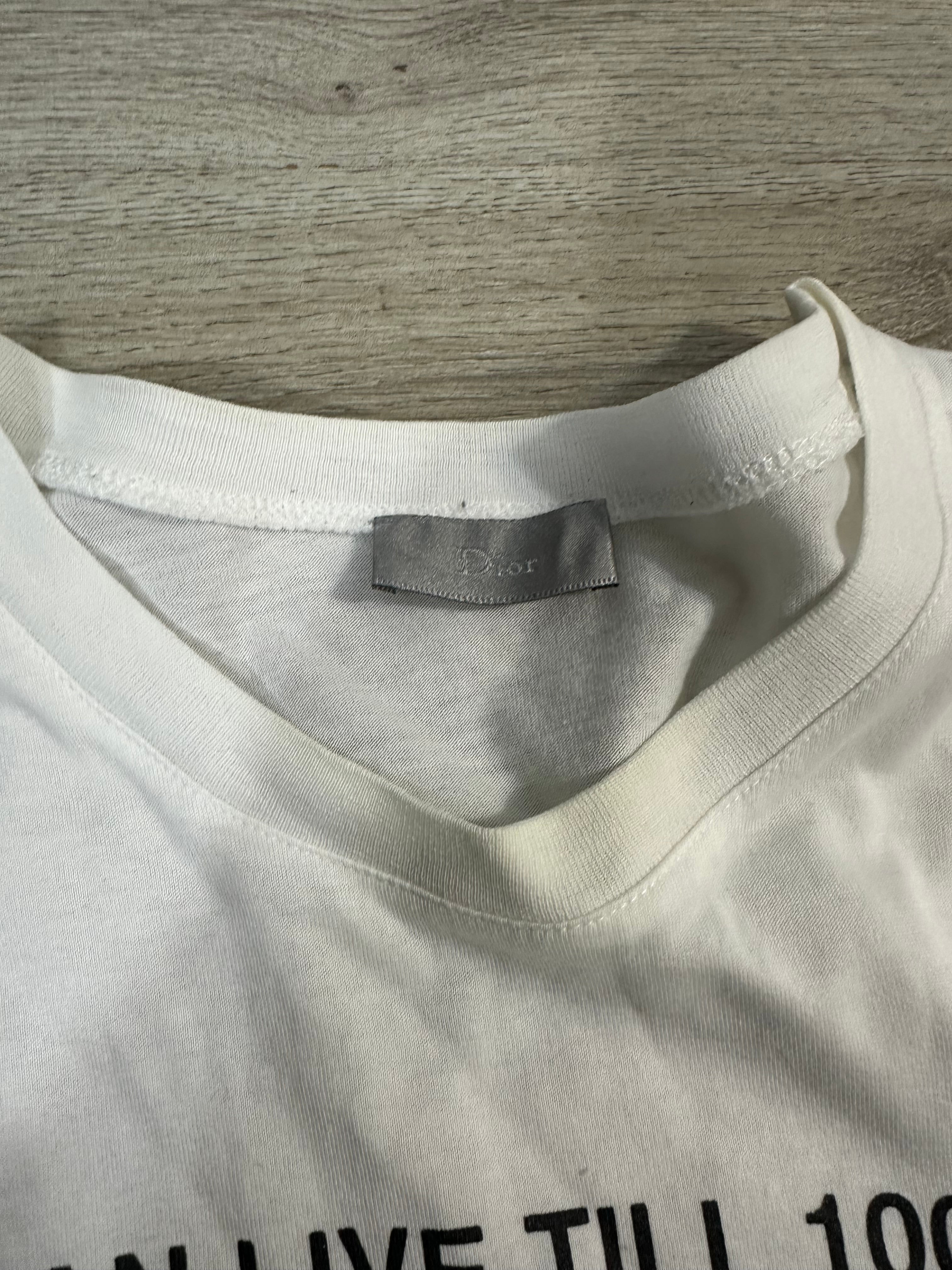 SS06 Dior Homme U can live till 100 & 10