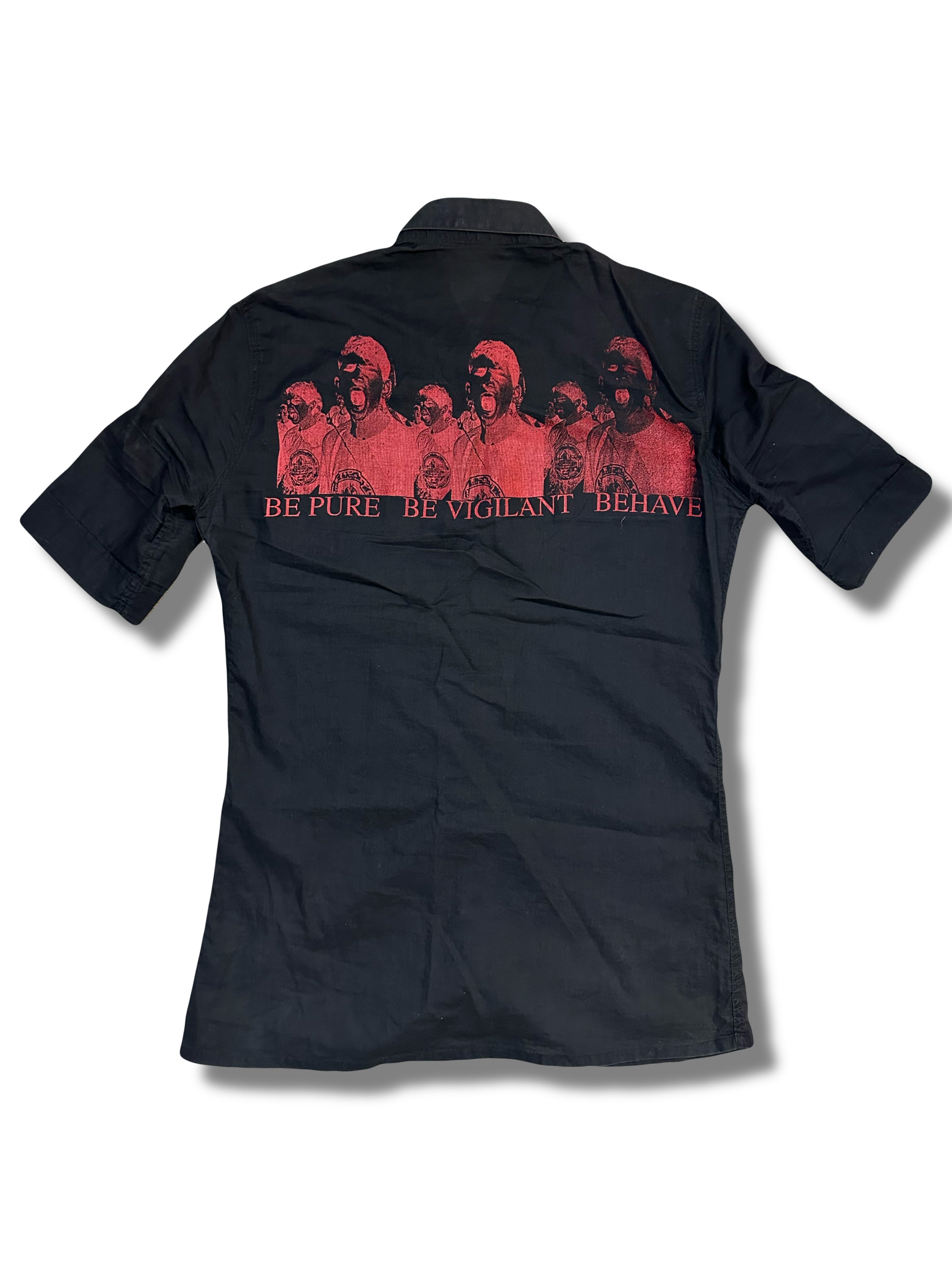 SS02 Raf Simons ‘Be Pure Be Vigilant Be Have’ Button