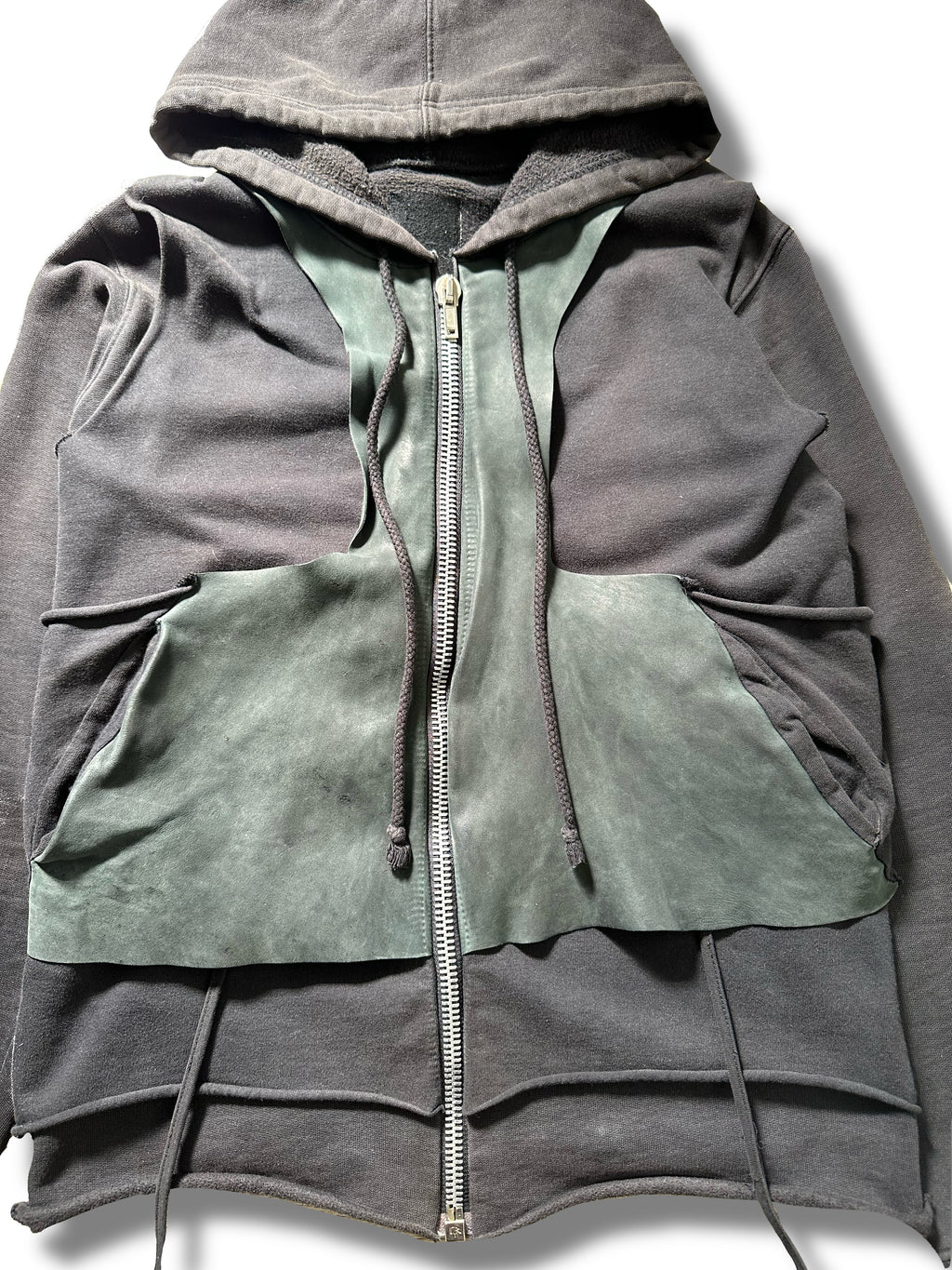 SS01 Rick Owens Slab 3 Layer Hoodie