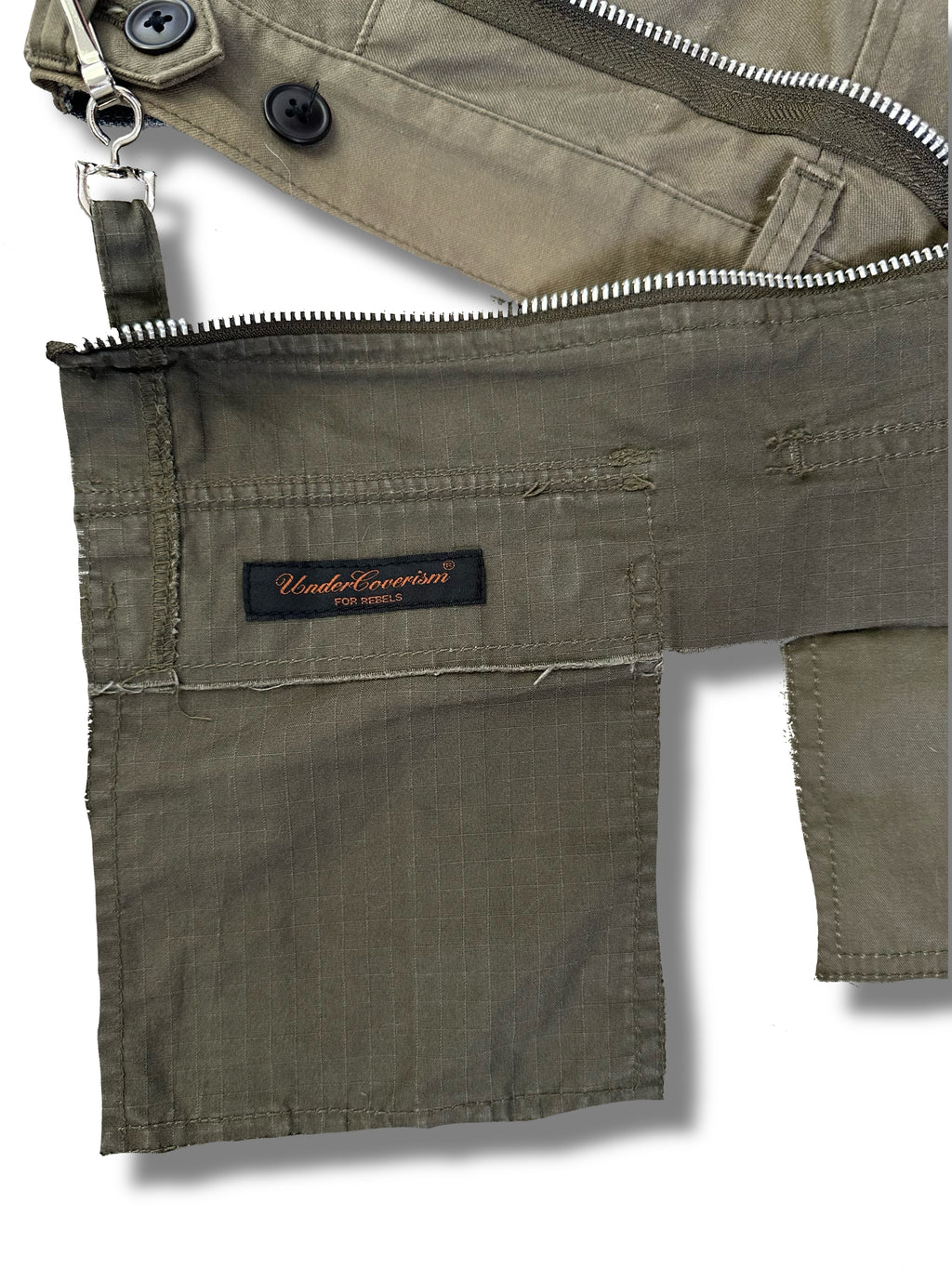 SS04 Undercover Languid Hybrid Cargo Denim