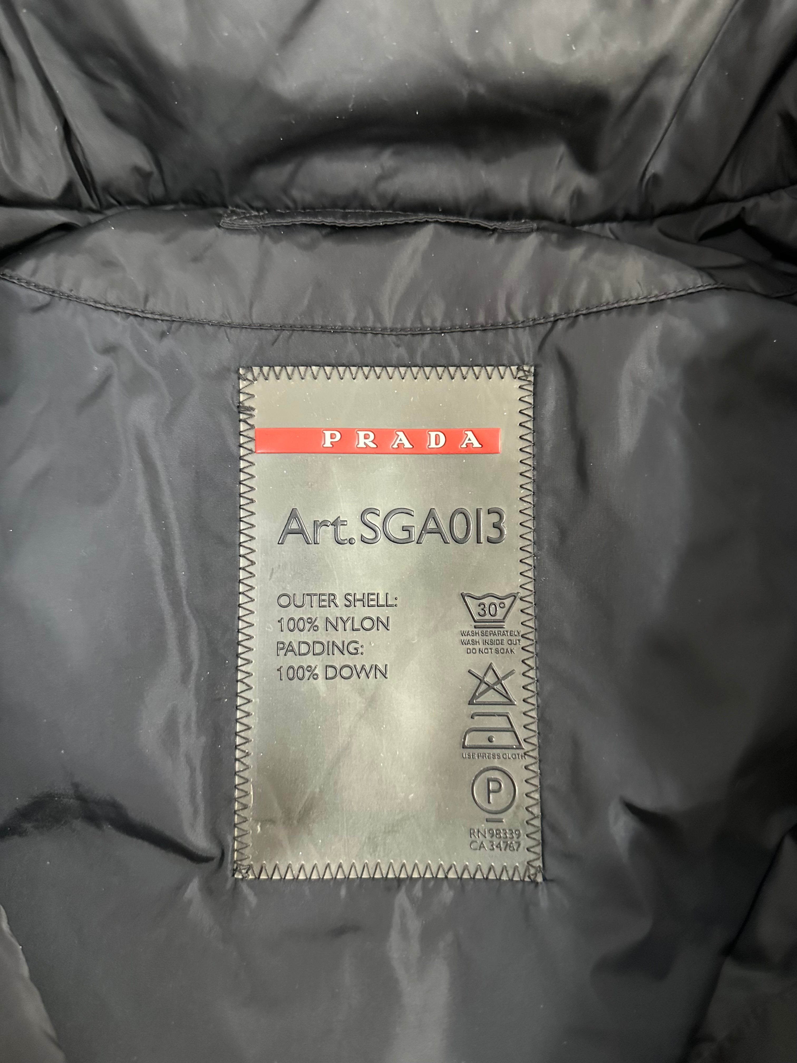 AW08 Prada Mohawk Puffer Jacker