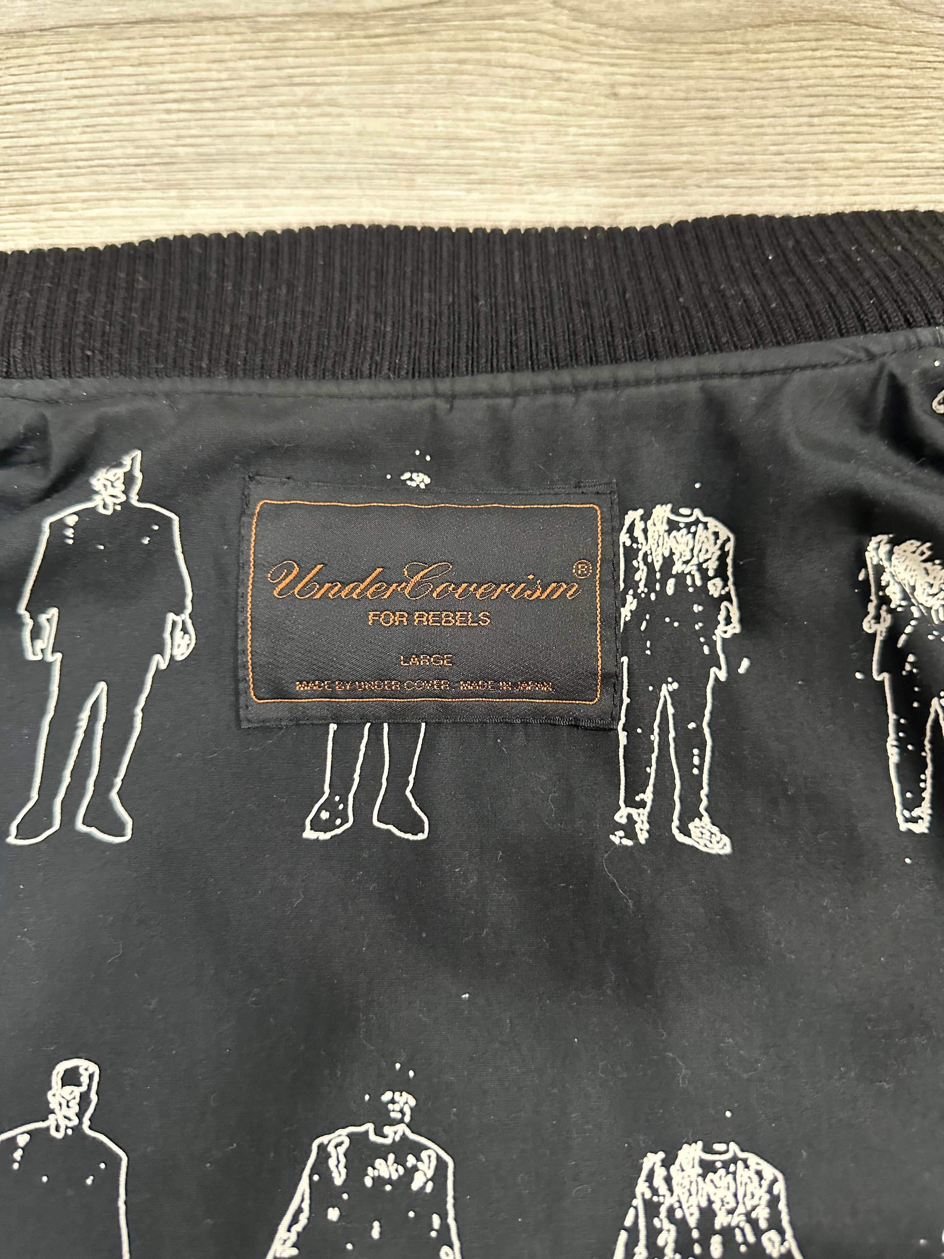 AW02 Undercover Velour Star Bomber