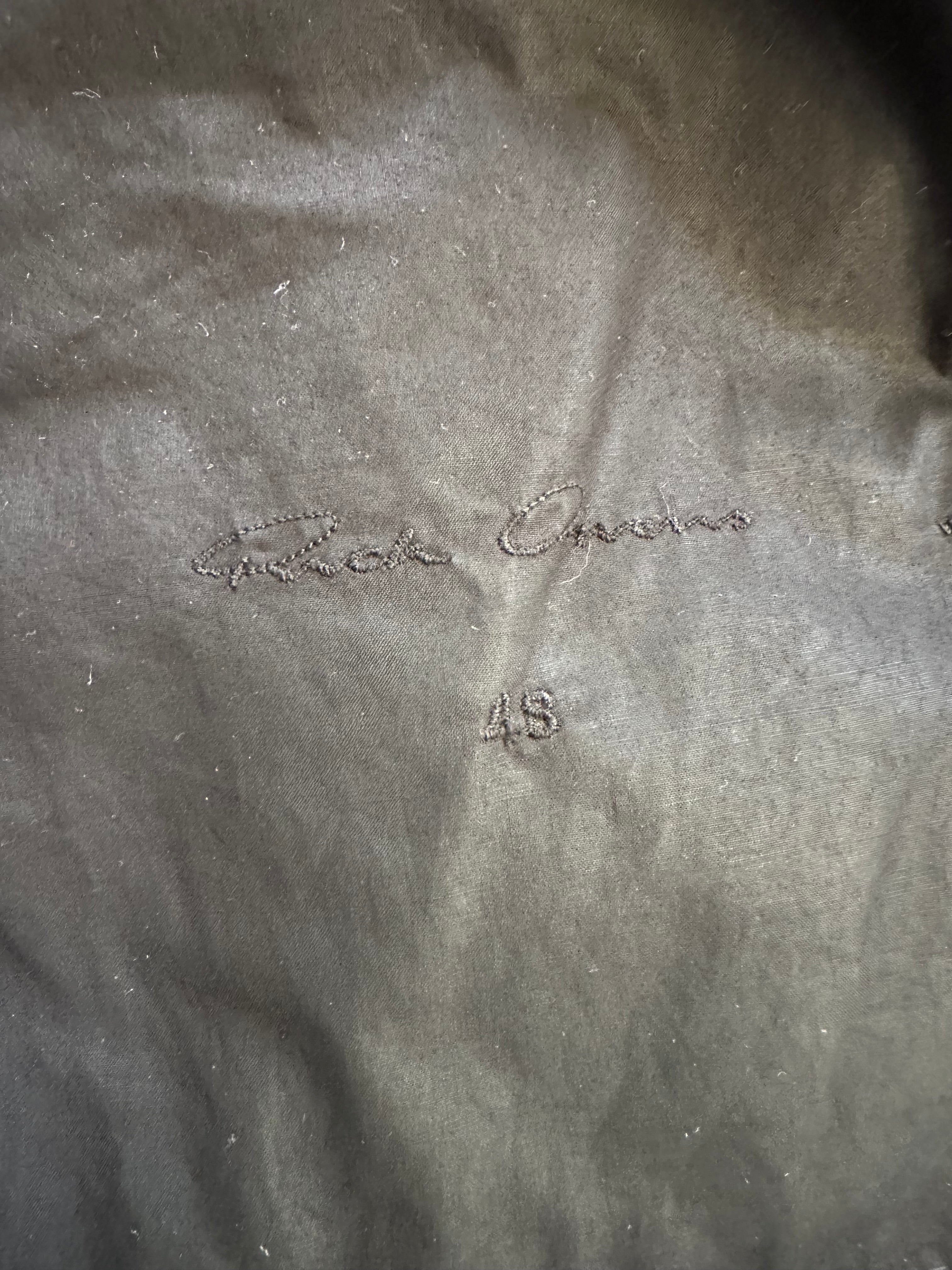 SS17 Rick Owens Stooges LCW Calf Leather Biker Jacket