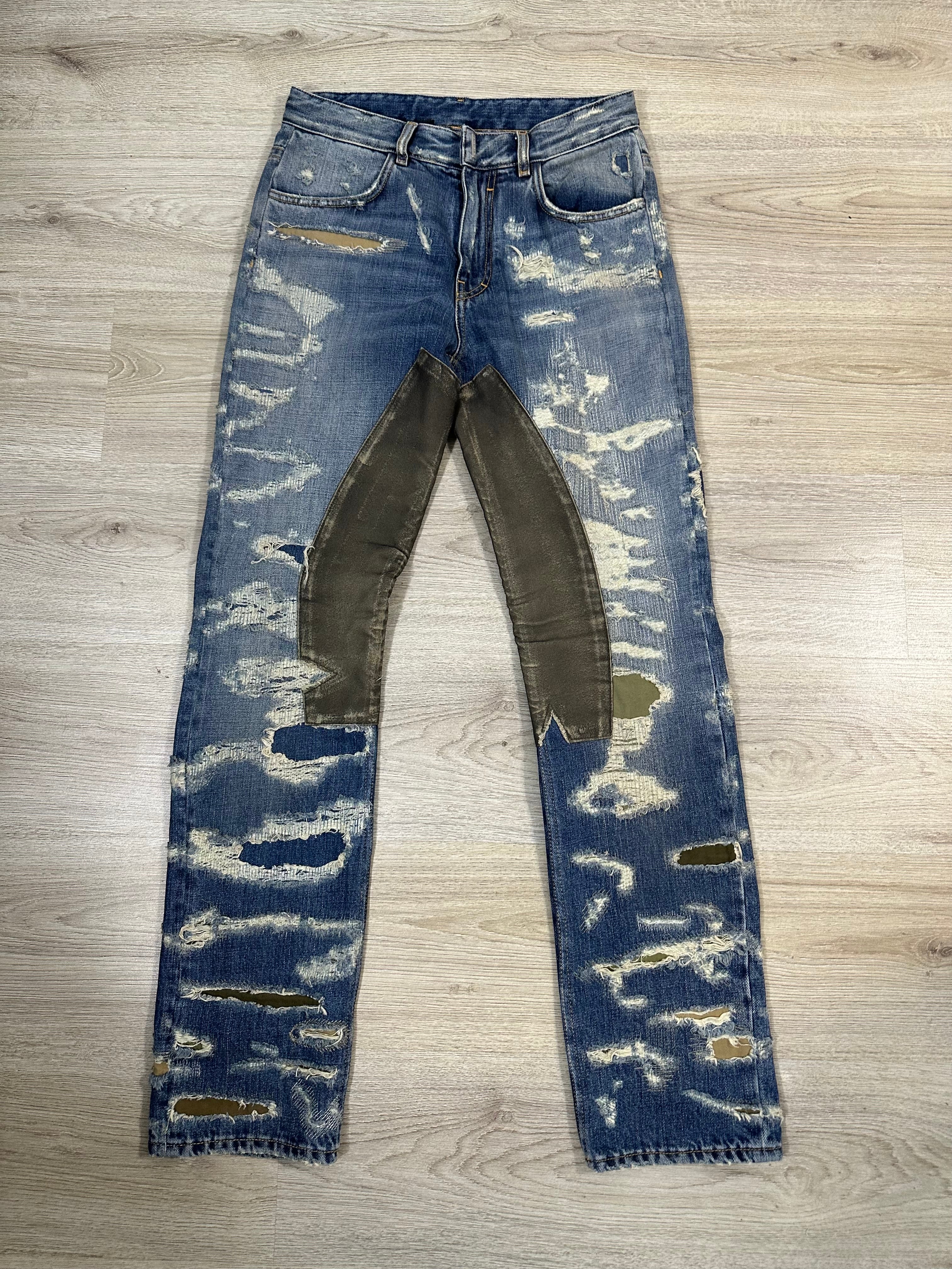 AW22 Givenchy Moleskin Denim