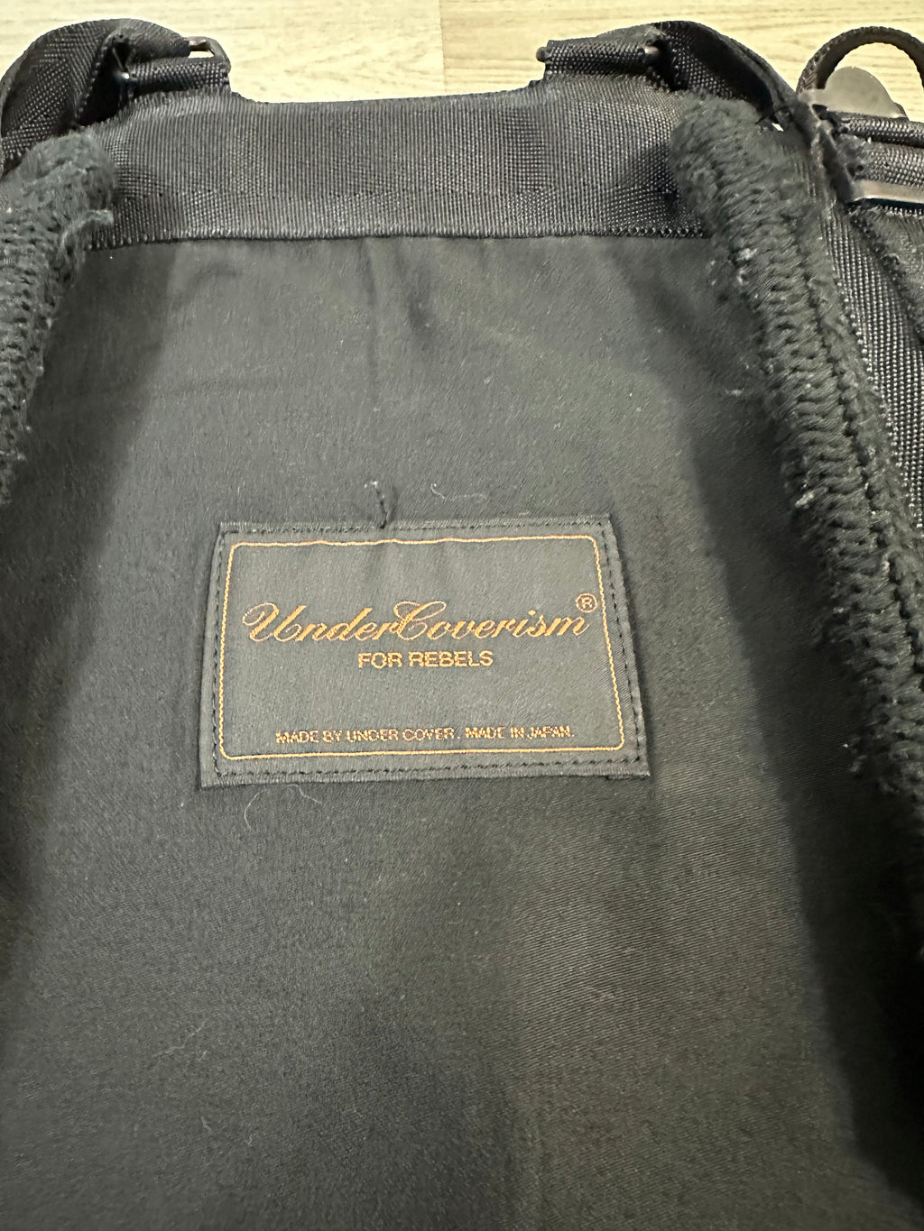 AW04 UNDERCOVER Modular Knit Backpack