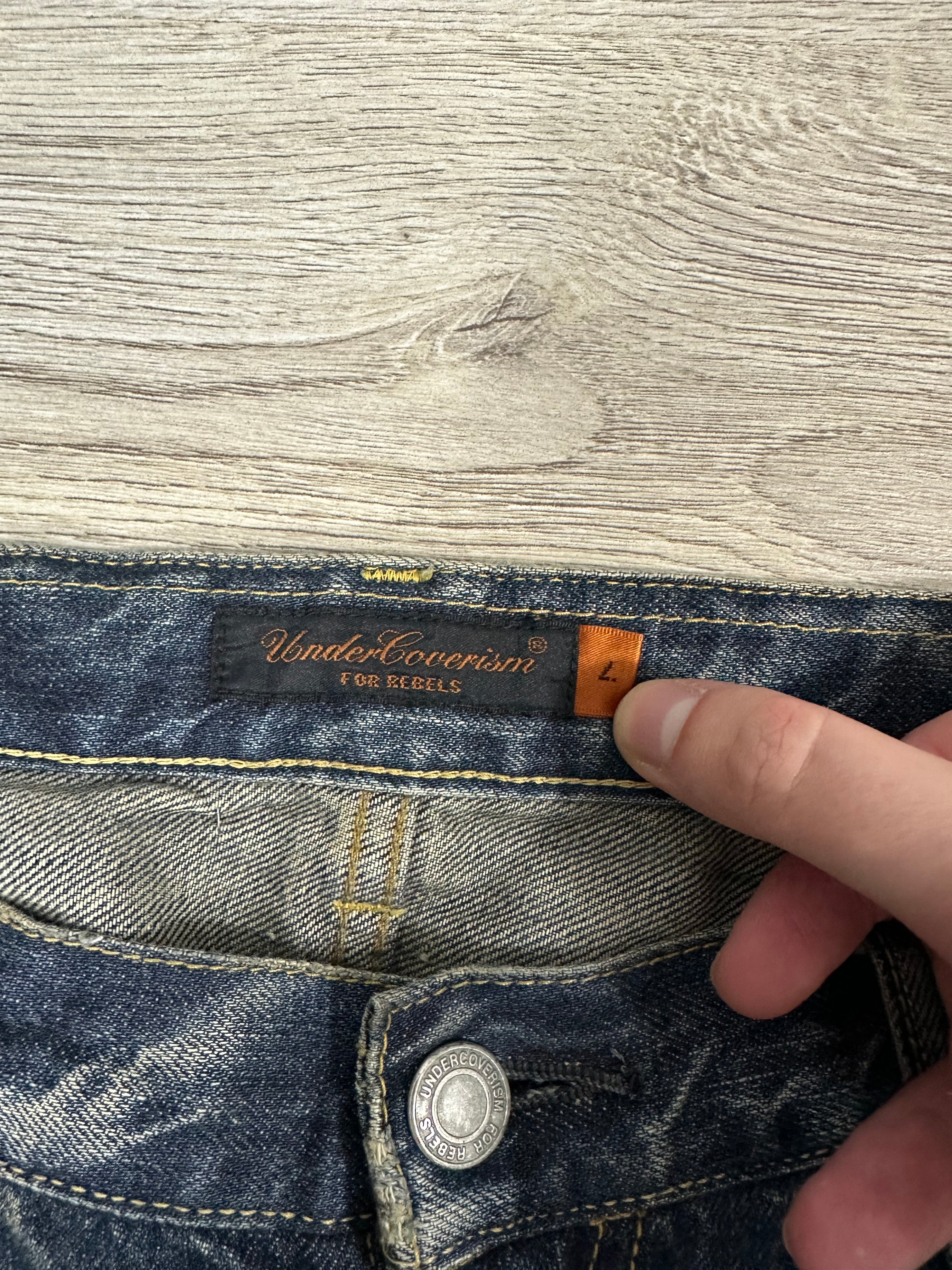 SS07 Undercover Chaos Zipper Denim
