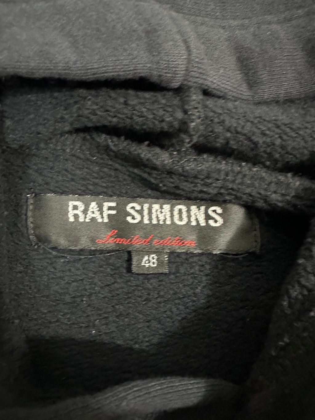 AW03 Raf Simons Closer Hoodie