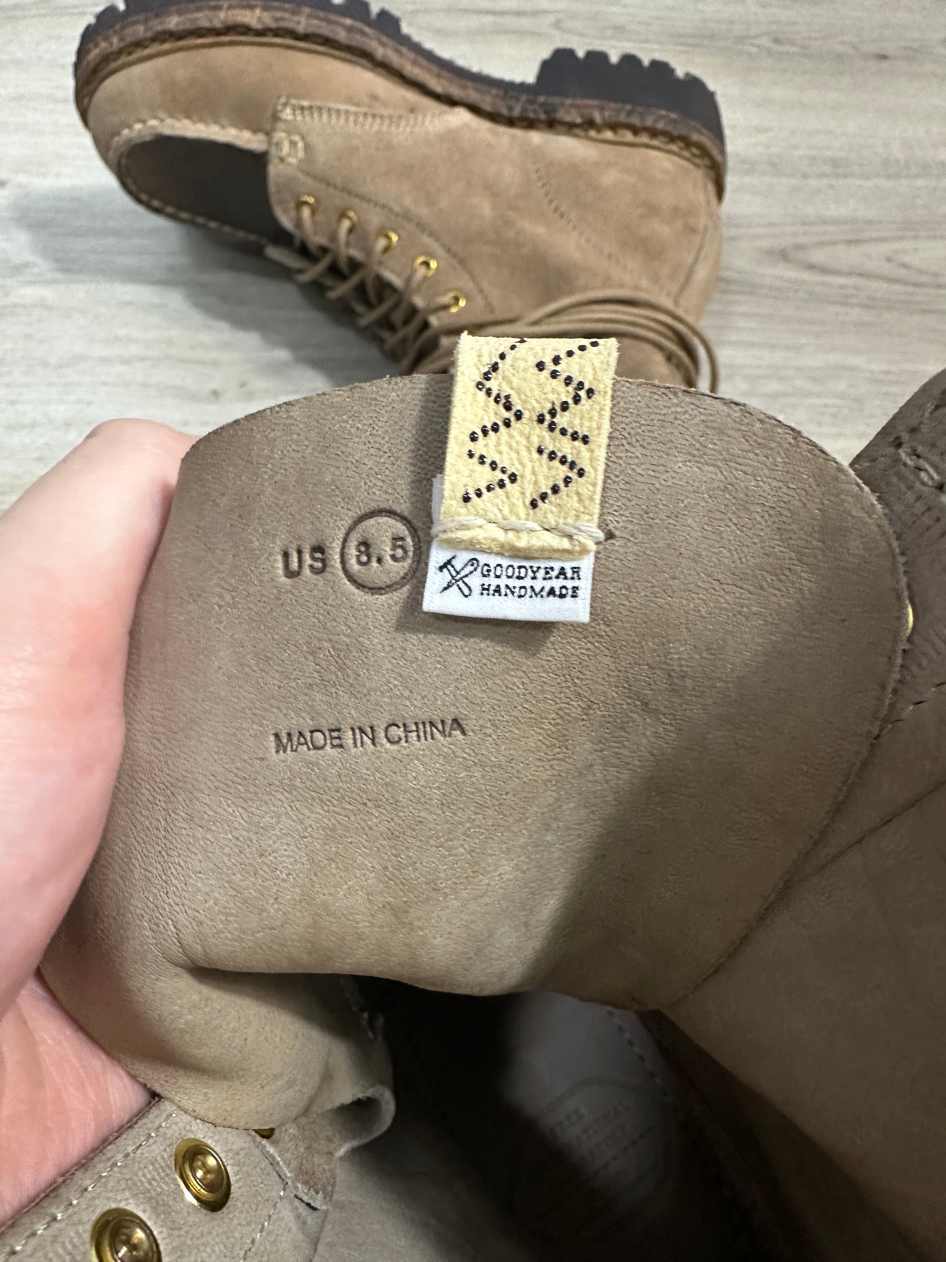 VISVIM Sand Folk Boots Suede