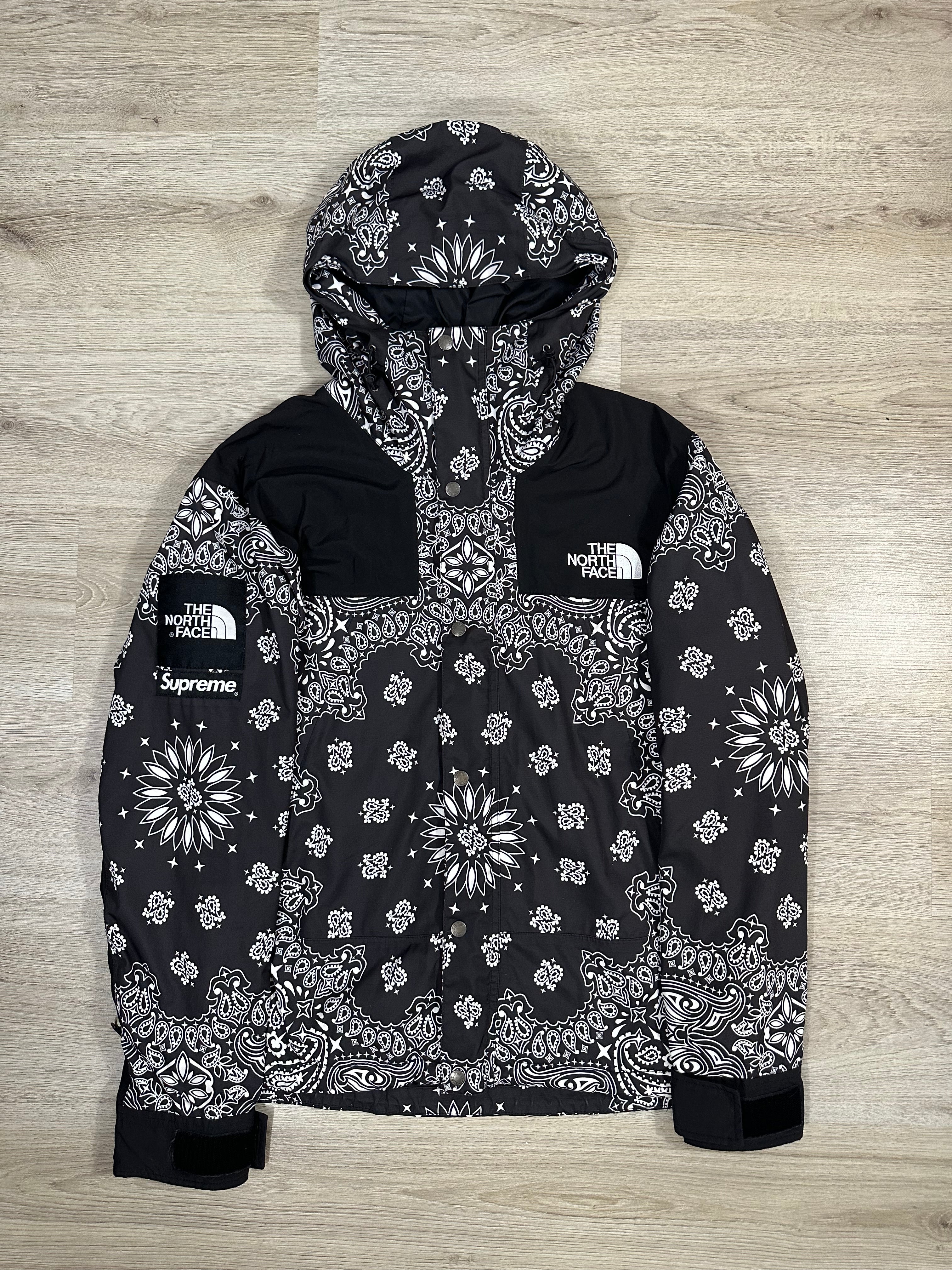 AW14 Supreme x TNF Paisley Jacket