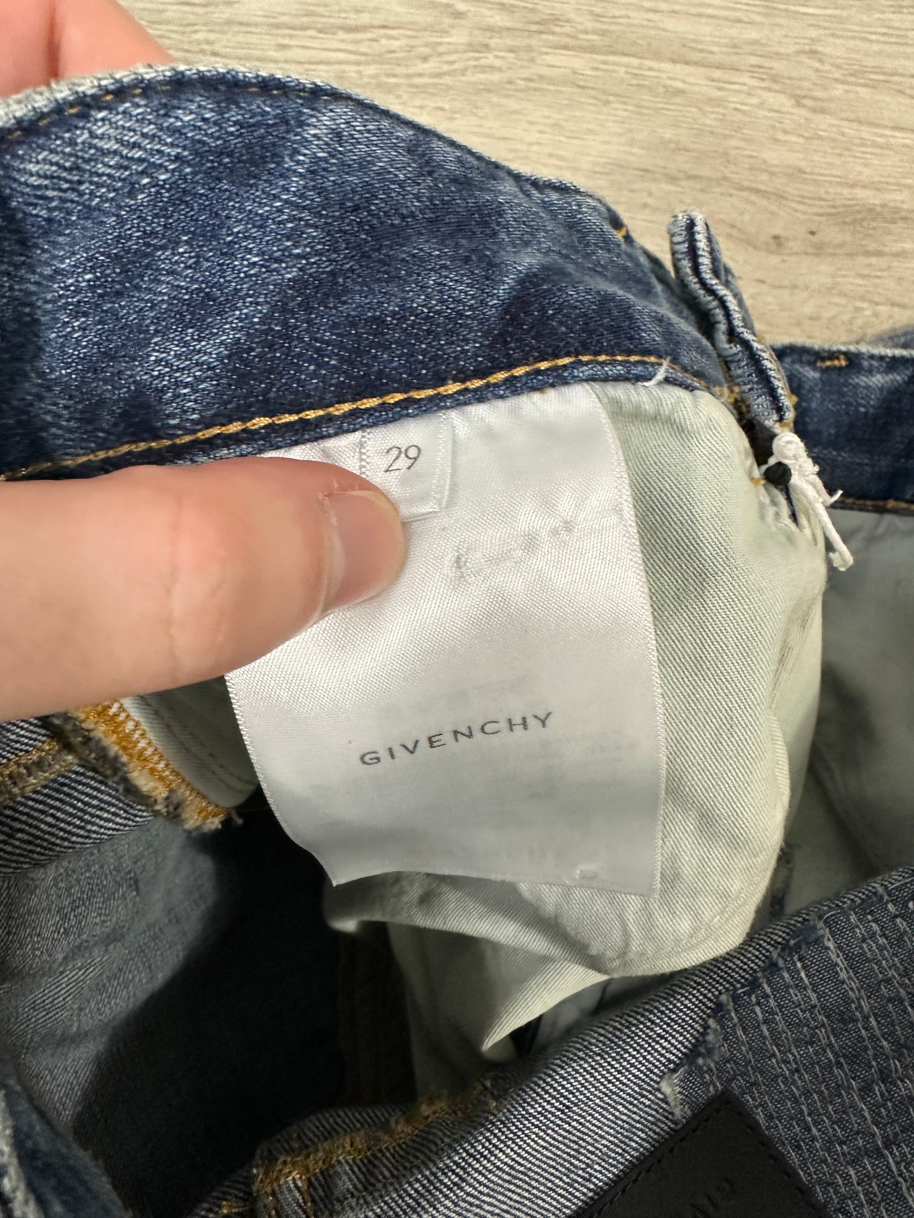 AW22 Givenchy Moleskin Denim