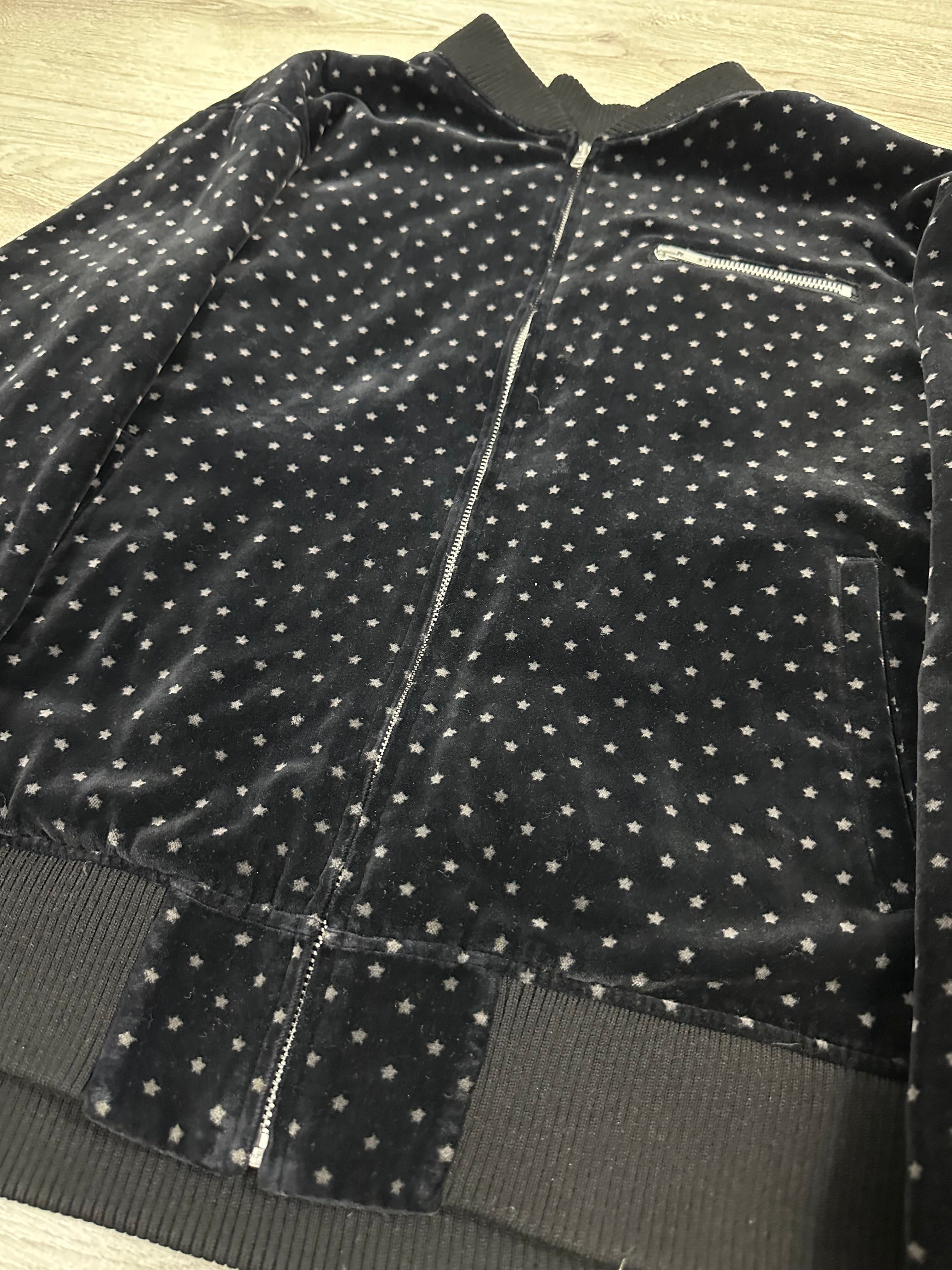AW02 Undercover Velour Star Bomber