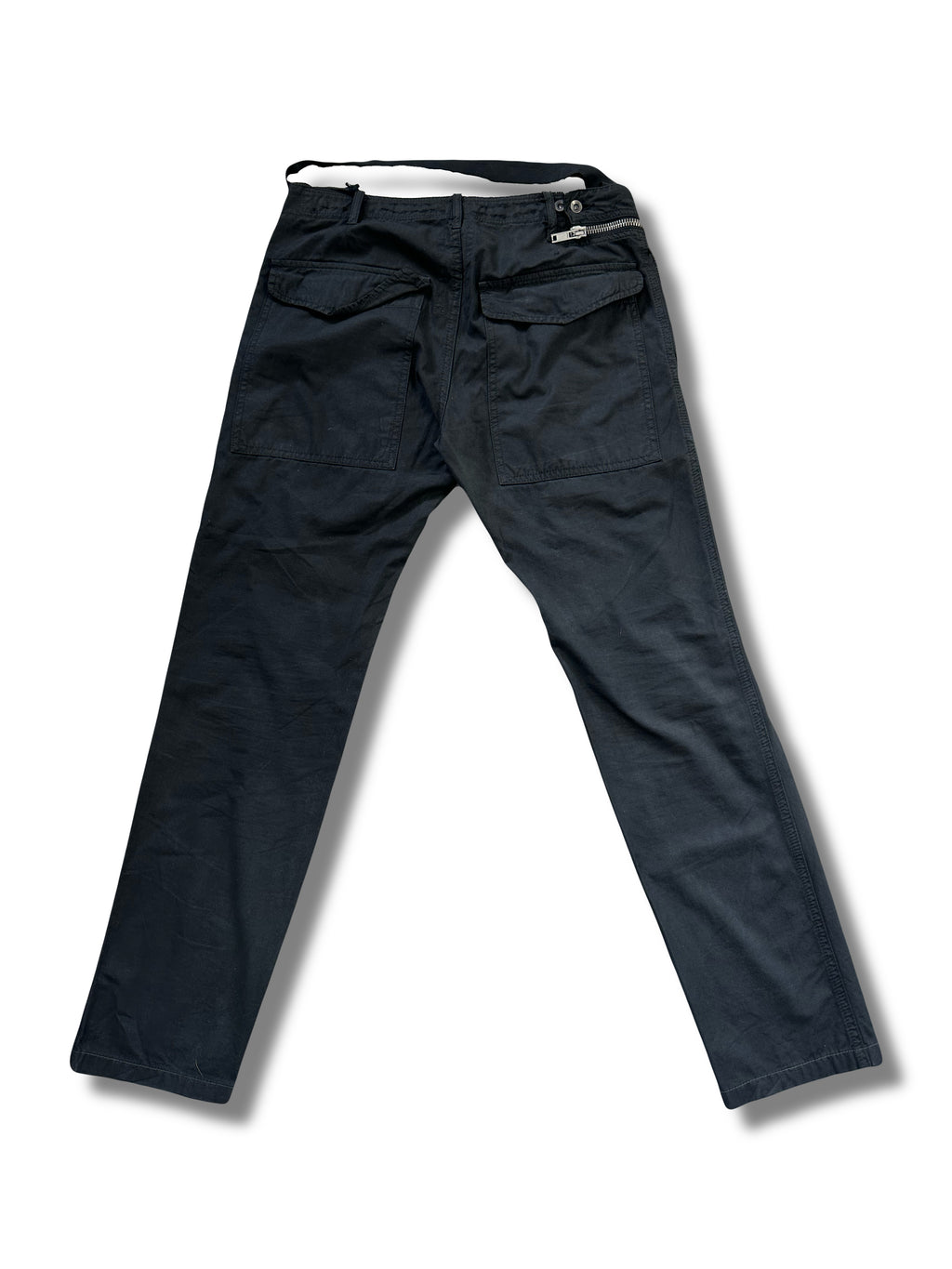 SS09 ‘Strutter’ Rick Owens Hog Wash Poplin Half Layer Aircuts