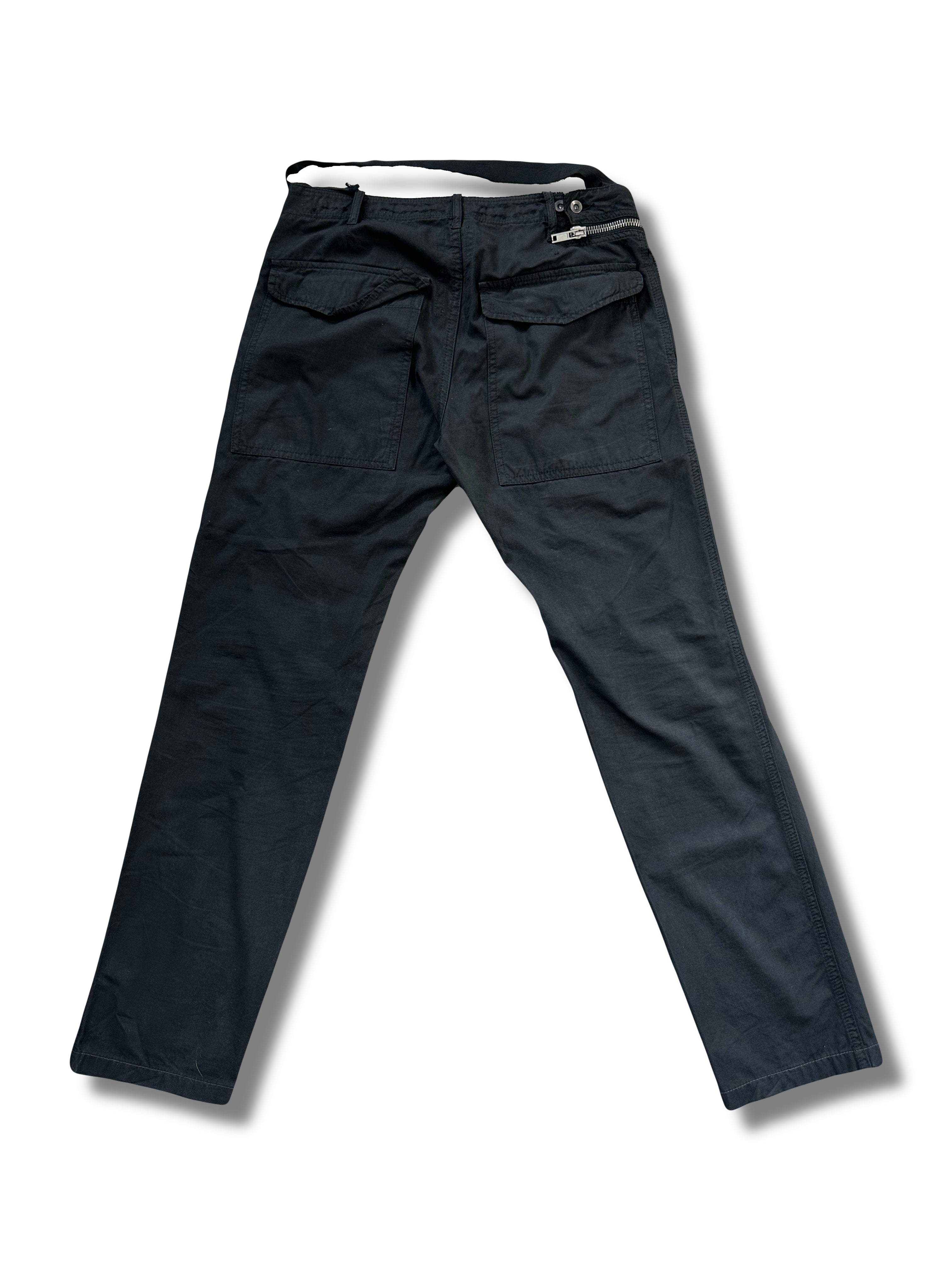 SS09 ‘Strutter’ Rick Owens Hog Wash Poplin Half Layer Aircuts