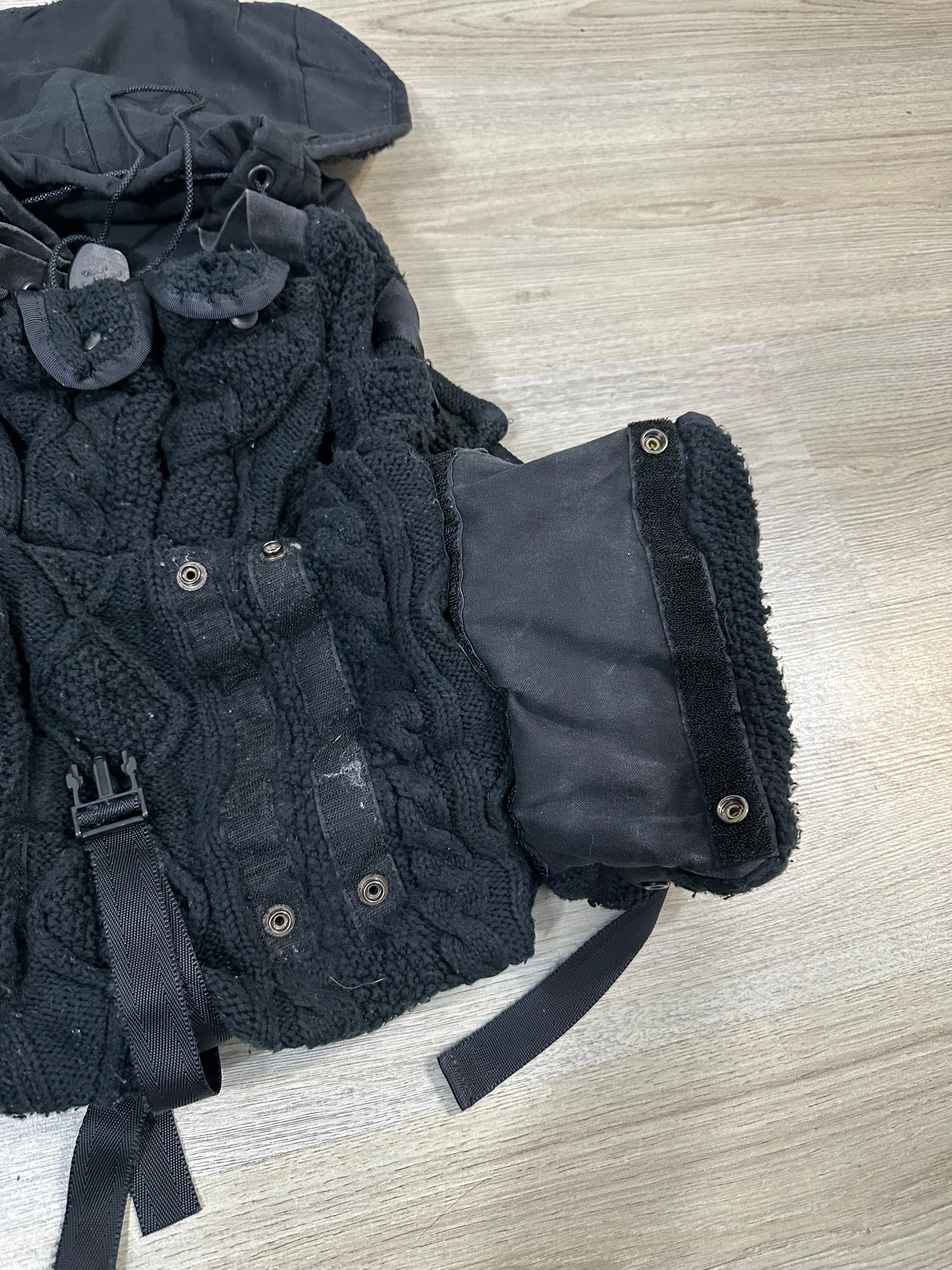AW04 UNDERCOVER Modular Knit Backpack