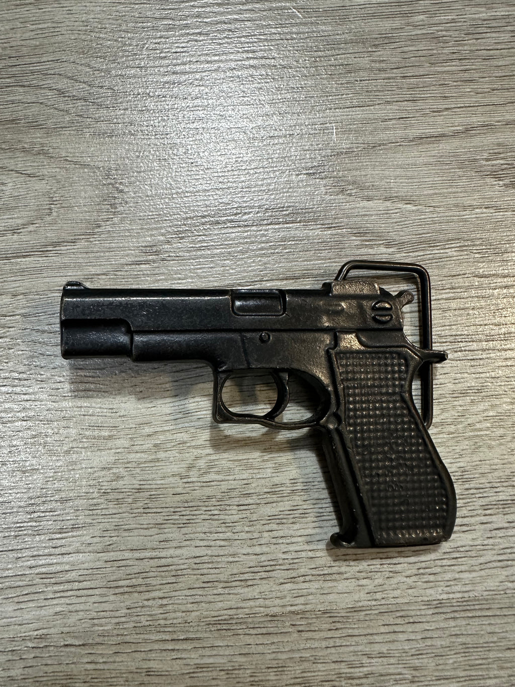SS06 Number Nine Pistol Belt Buckle