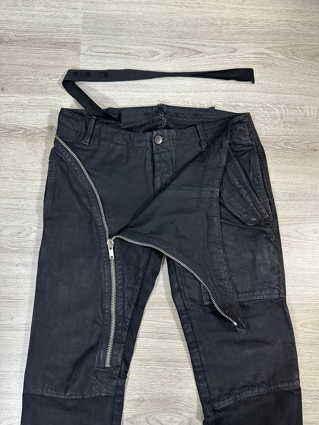 AW07 Rick Owens Black Wax DL Aircuts