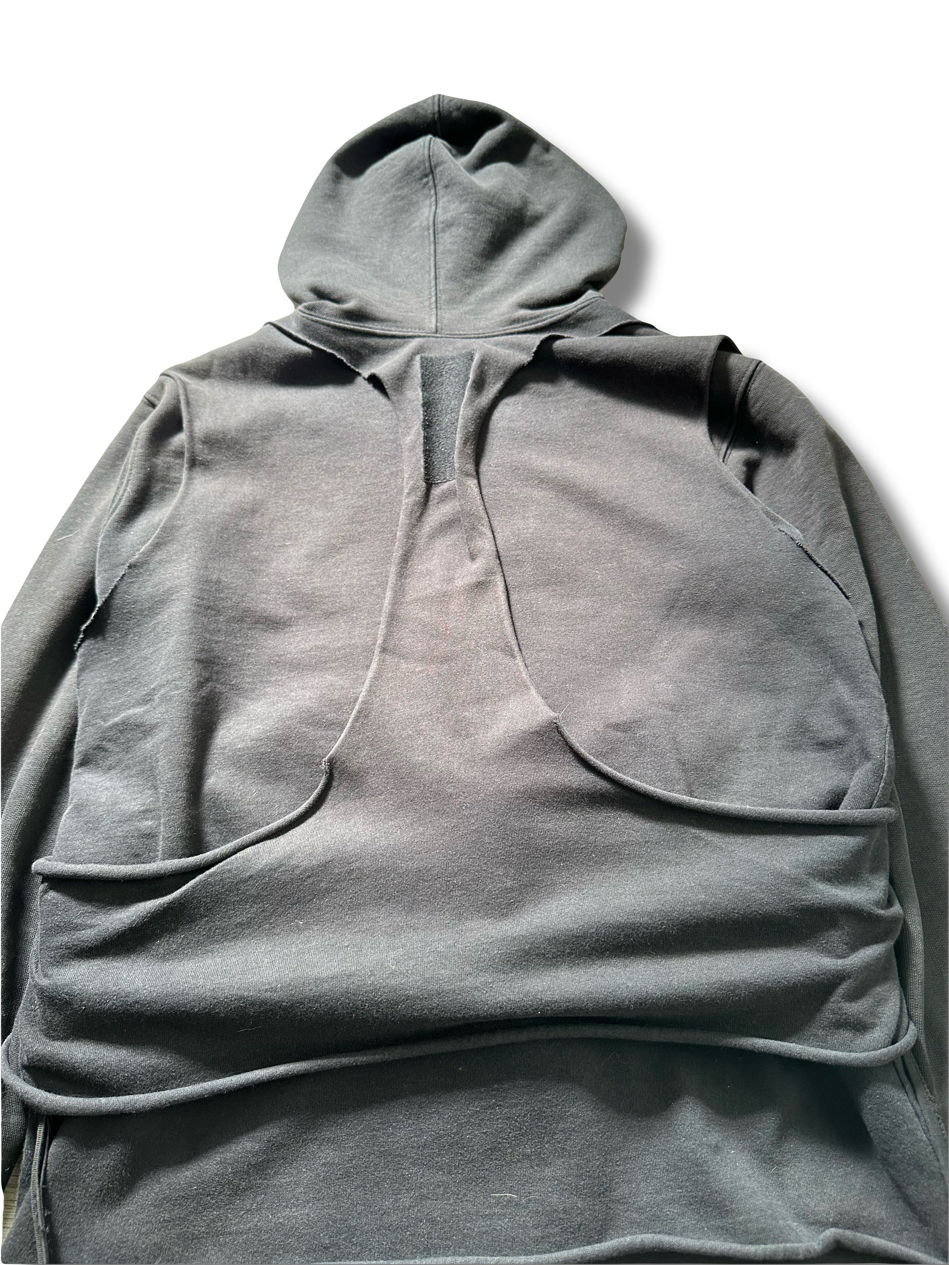 SS01 Rick Owens Slab 3 Layer Hoodie