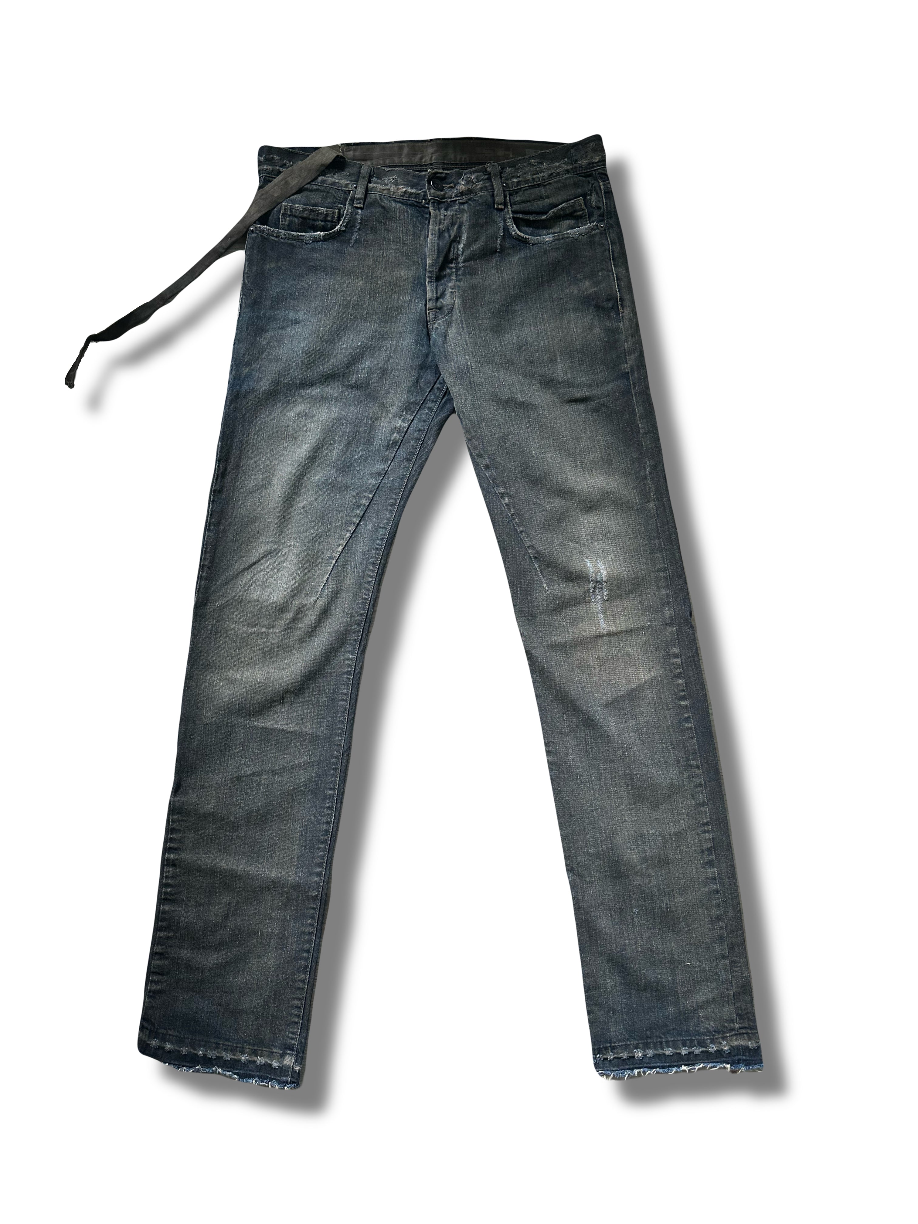 AW08 Rick Owens Stag Clawmark Baggy Detroit Cut