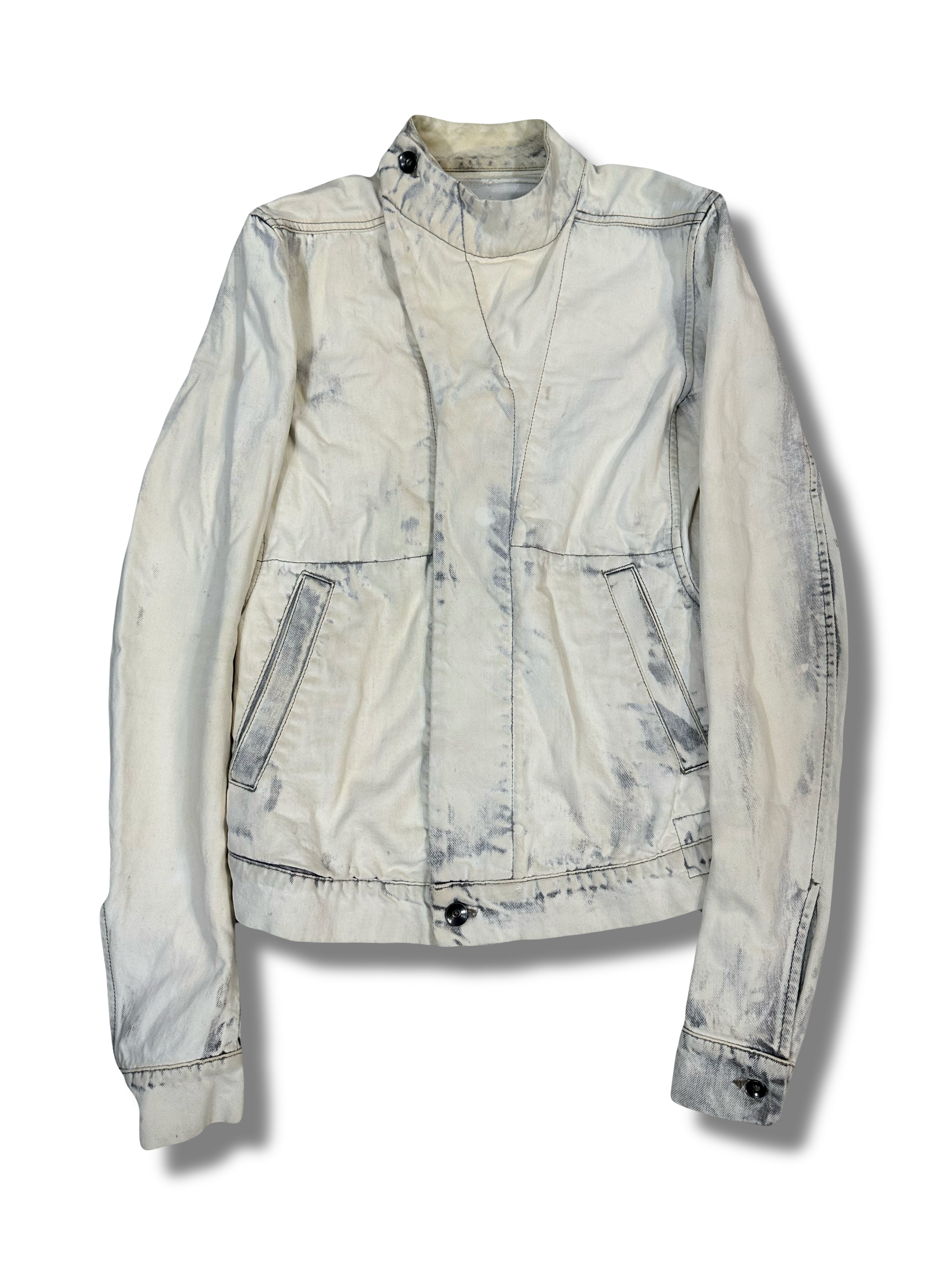 AW14 Rick Owens Bleach Slave Jacket