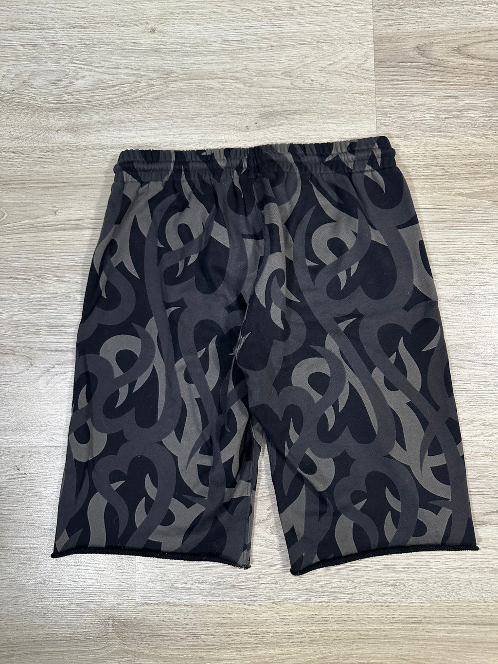 SS04 Number (N)ine Black Tribal Shorts