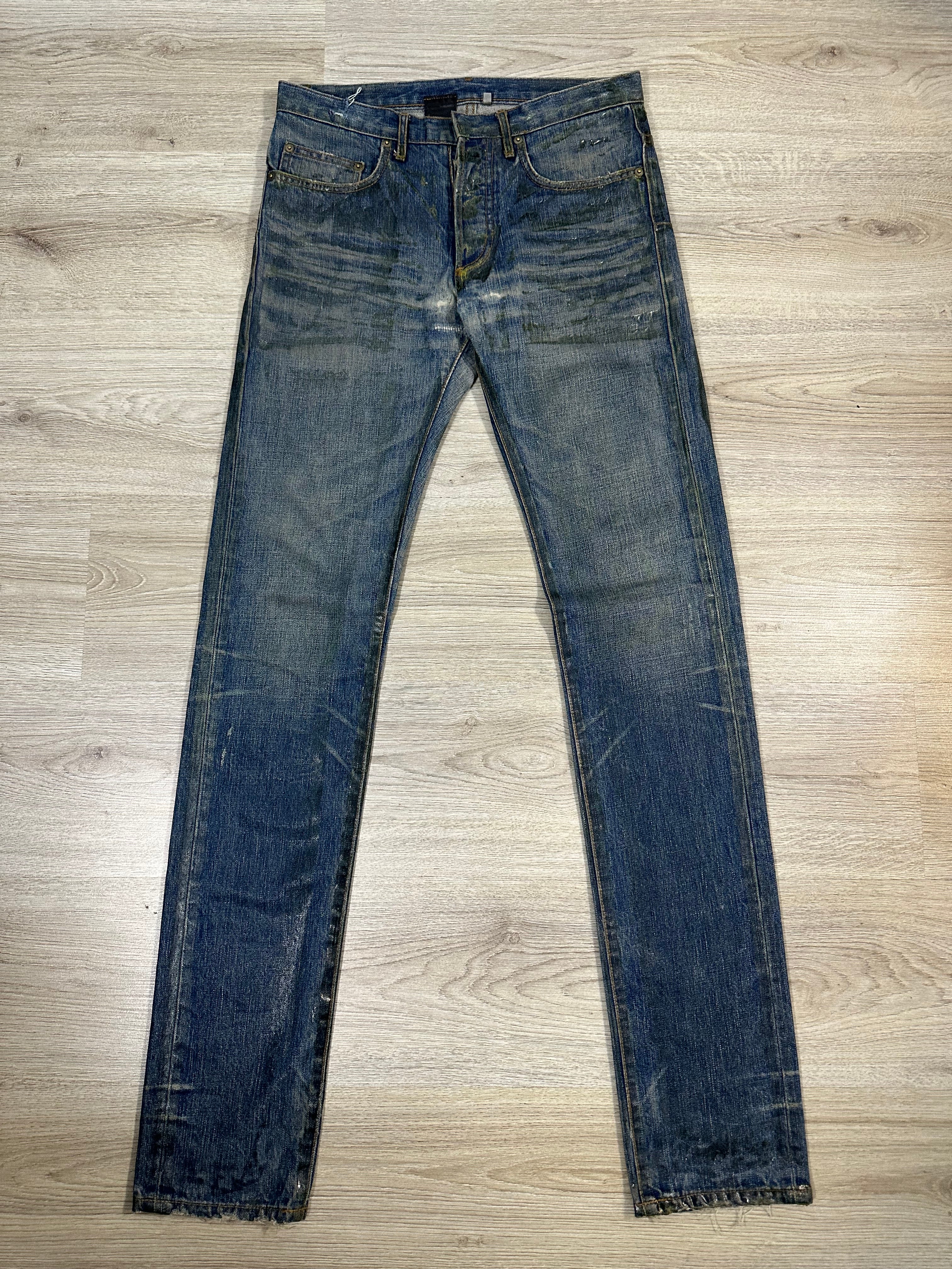 AW05 Dior Homme Luster Waxed Denim