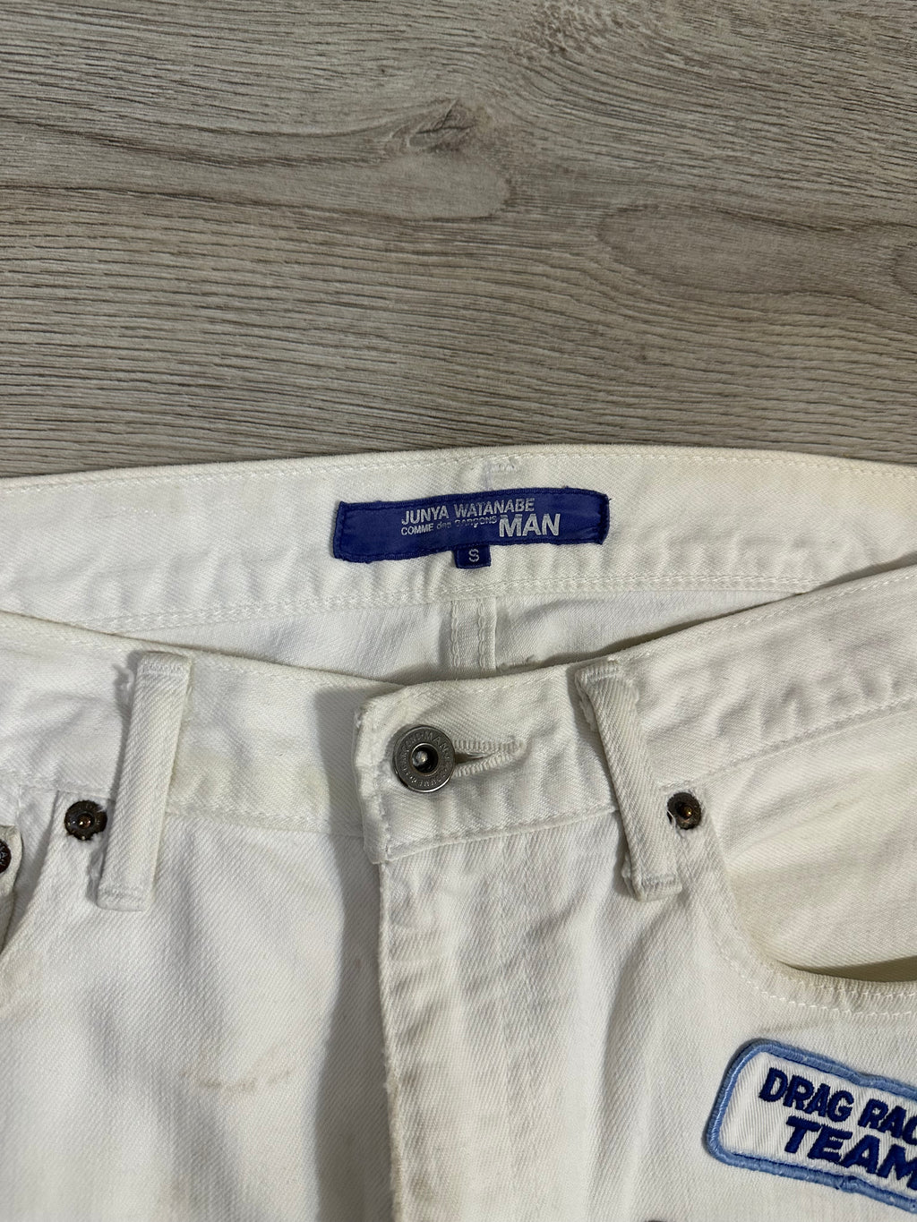 Junya Watanabe Moto White Patch Denim