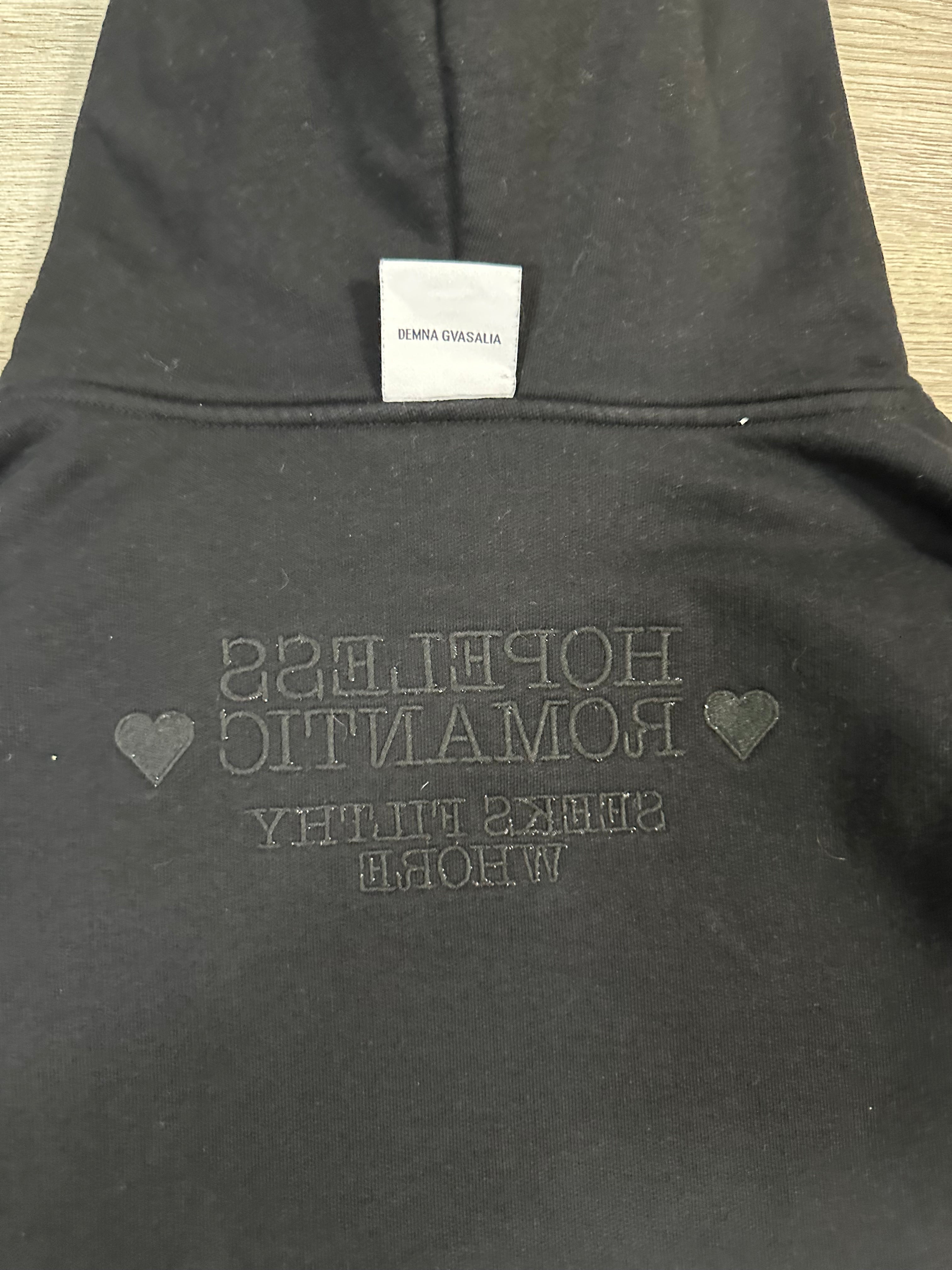 AW19 Vetements Reversible ‘F*ck’ hoodie