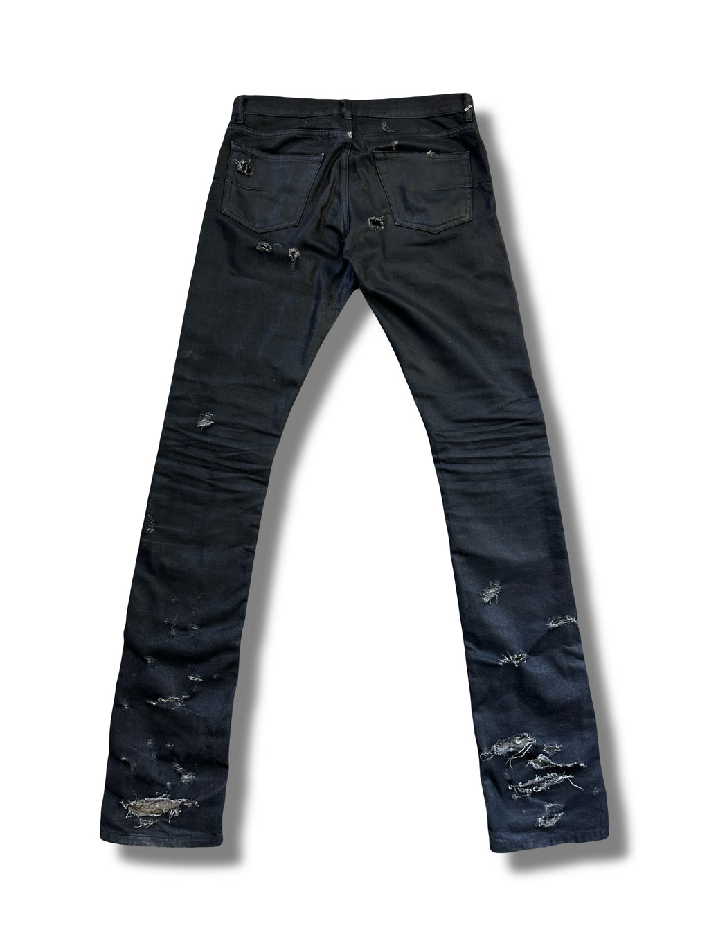 SS04 Dior Homme ‘Strip’ Wax Denim