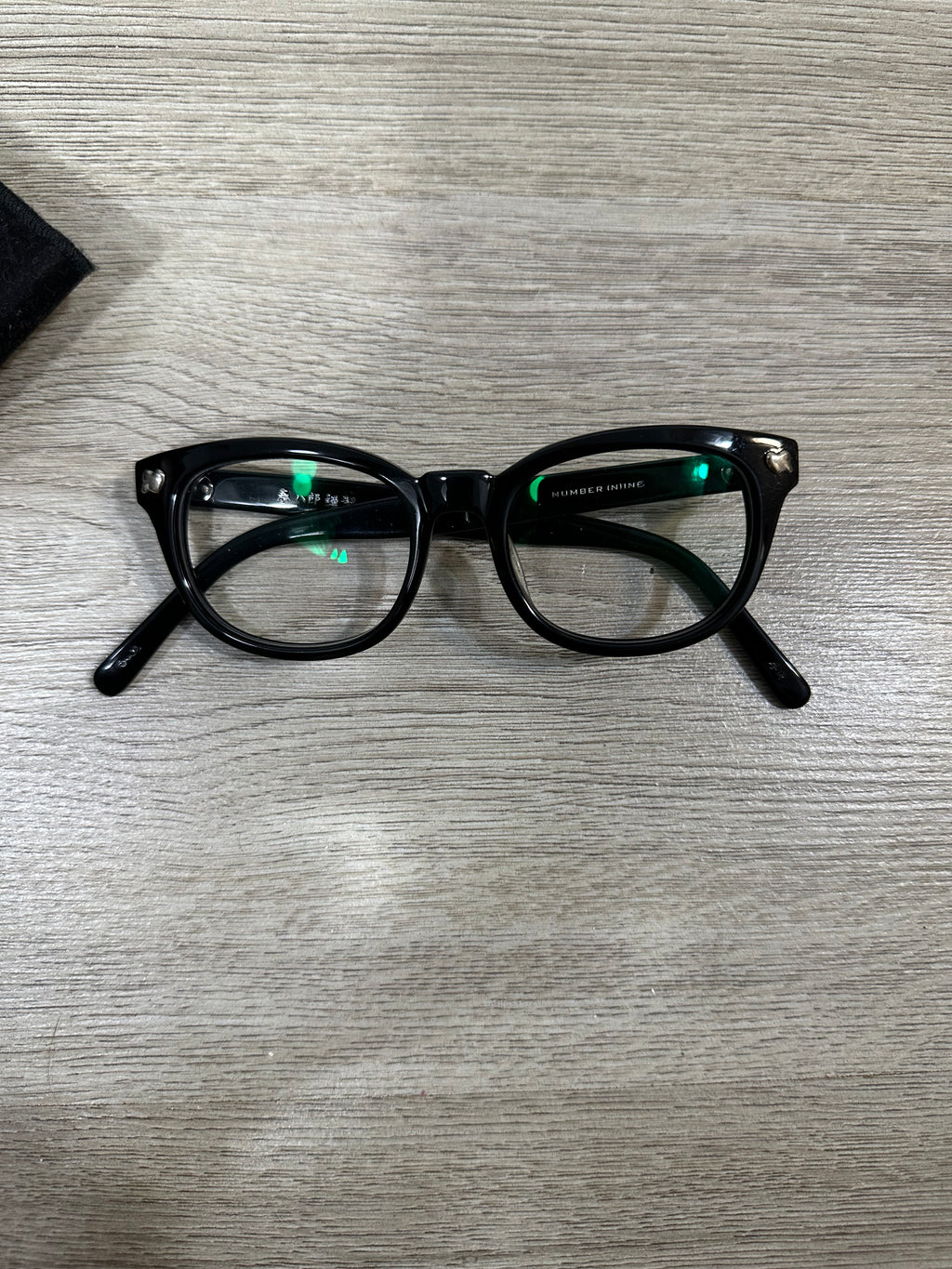 SS07 Number (N)ine Crying Heart Wayfarer Glasses